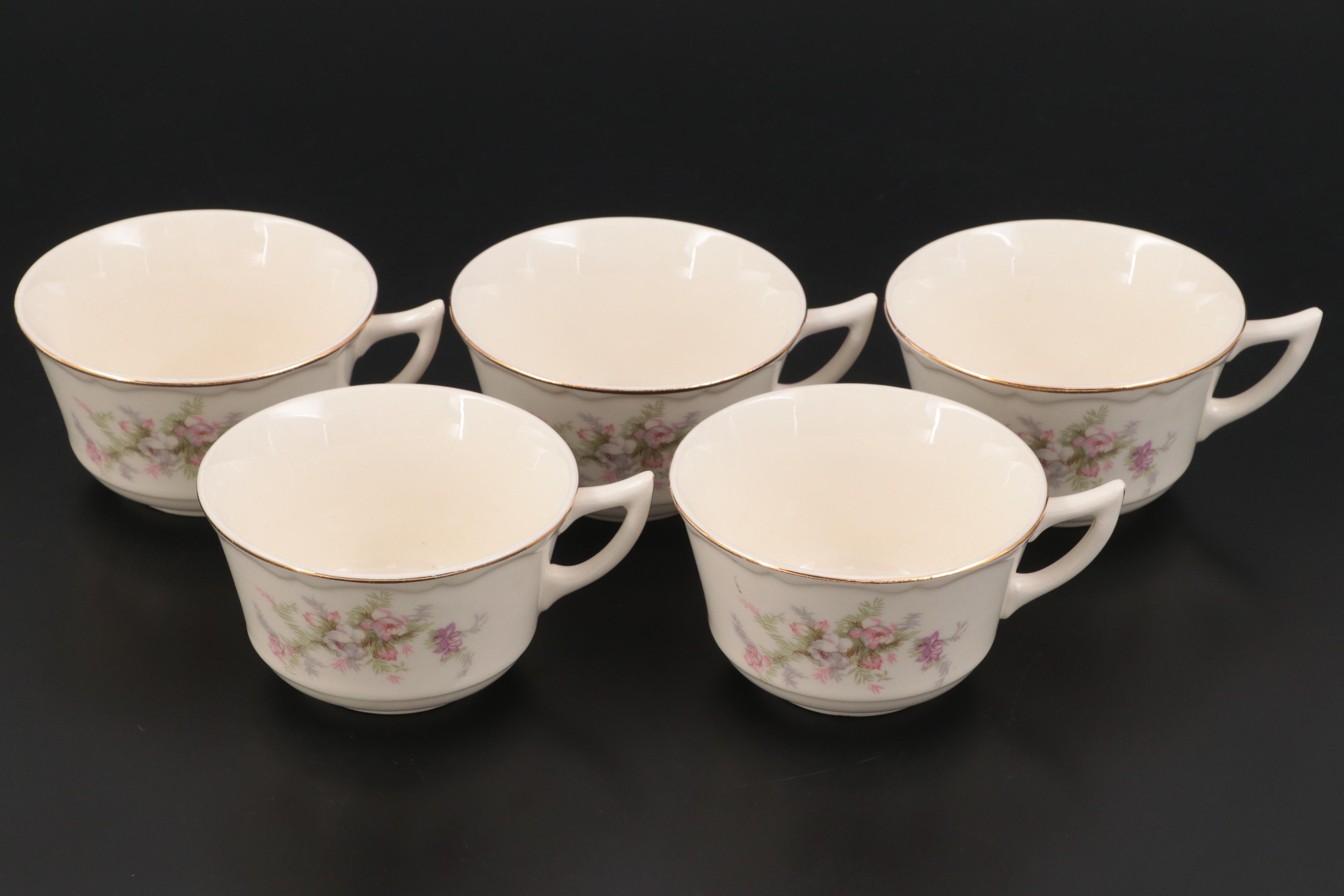 Keytone Earthenware Tableware and Serving Pieces, Mid20th Century EBTH