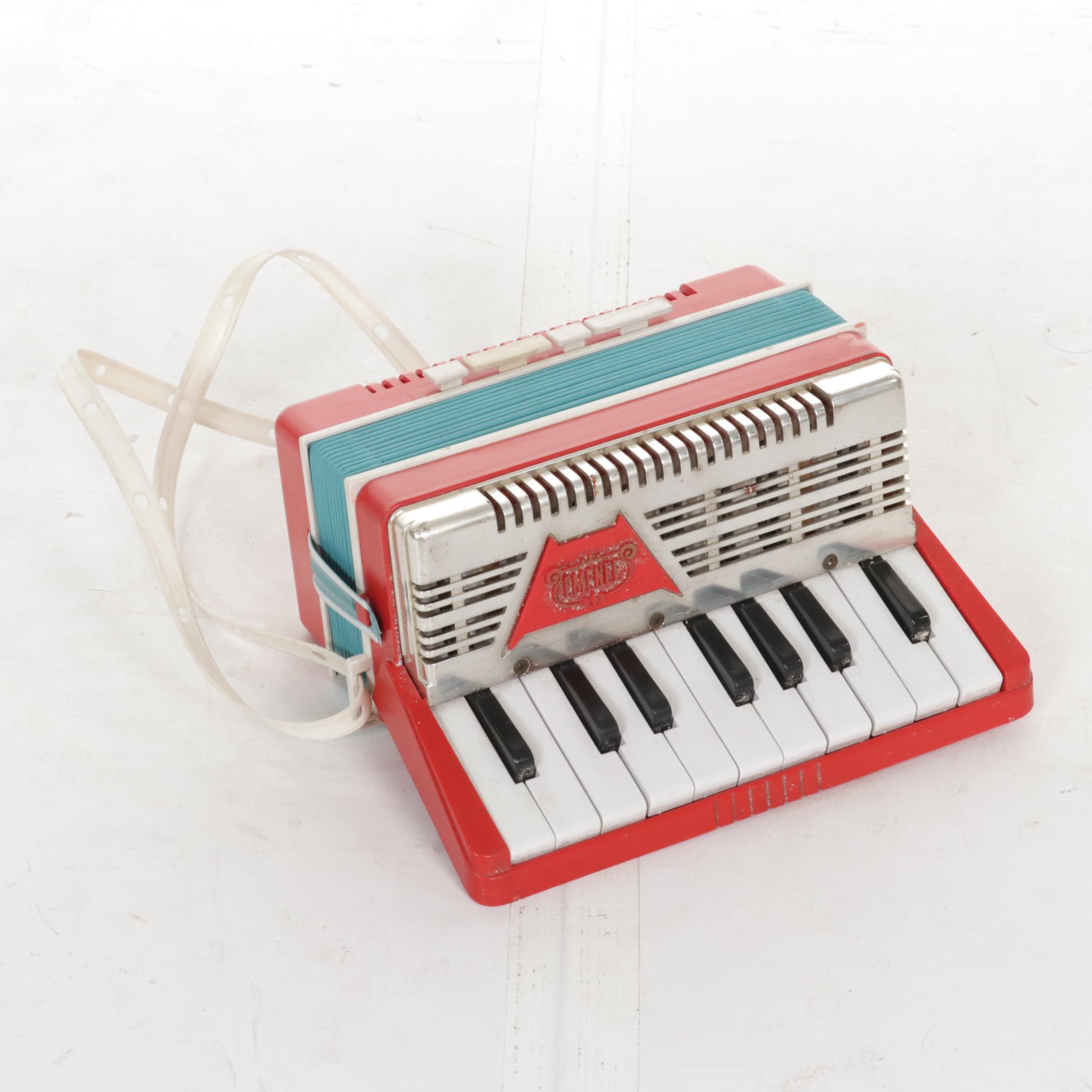 Classical Guitars, one Winston, and Toy Plastic Accordion EBTH