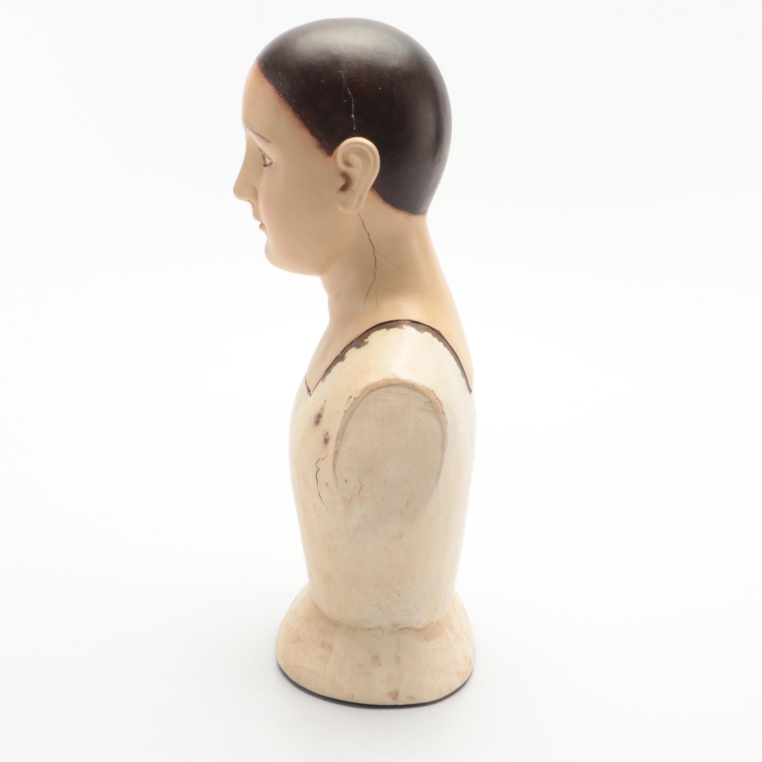 Ballard Designs Tabletop Mannequin Half Bust EBTH
