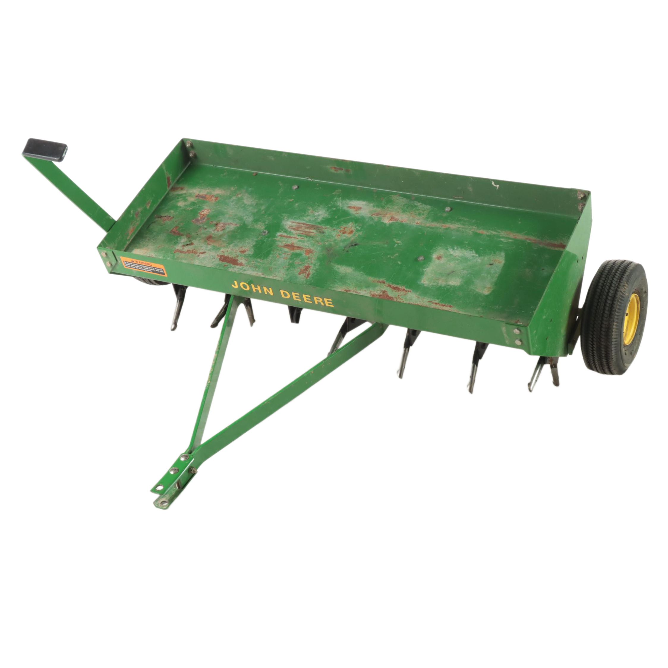John Deere TowBehind Plug Aerator EBTH