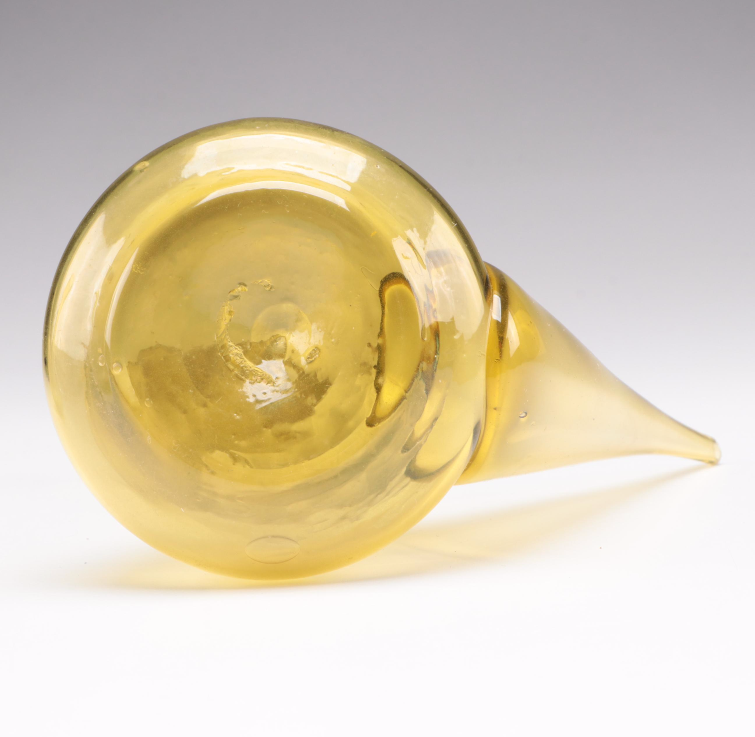 Blown Glass Spanish Porrón Wine Decanters EBTH