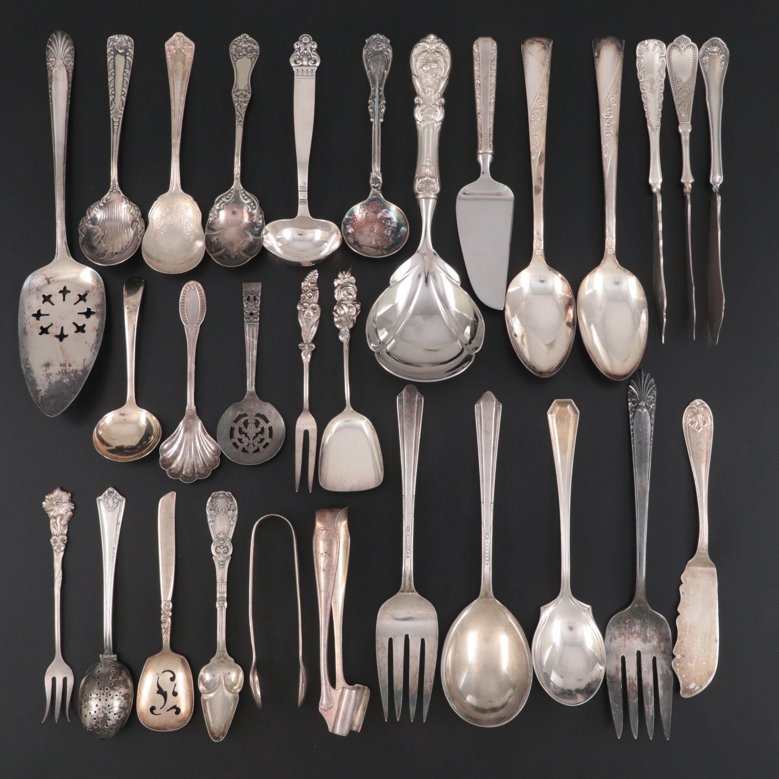 Reed & Barton "Francis I" Sterling Handled Serving Spoon with Other