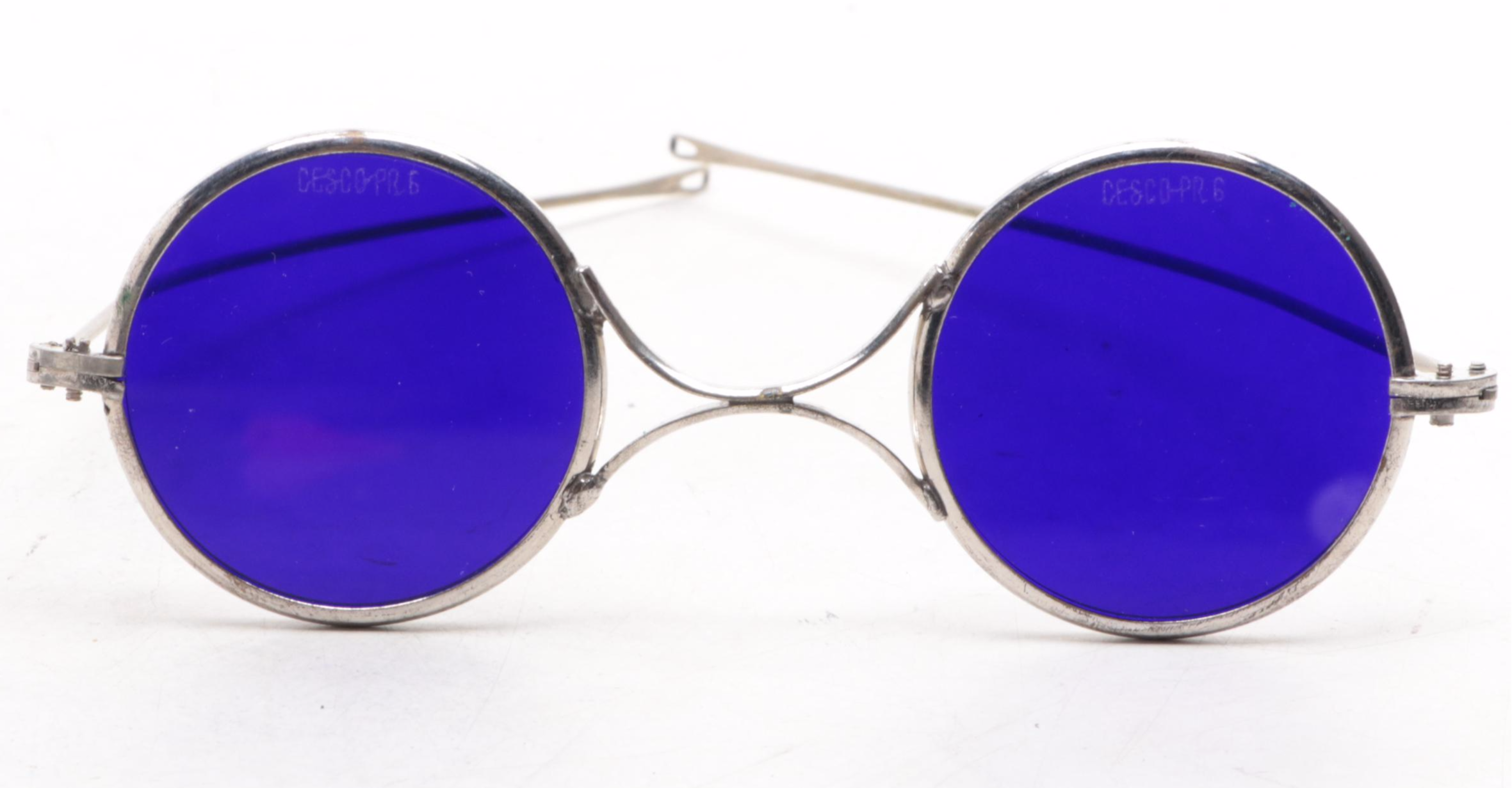 Cesco and American Optical Cobalt Blue Safety Glasses, Other Antique