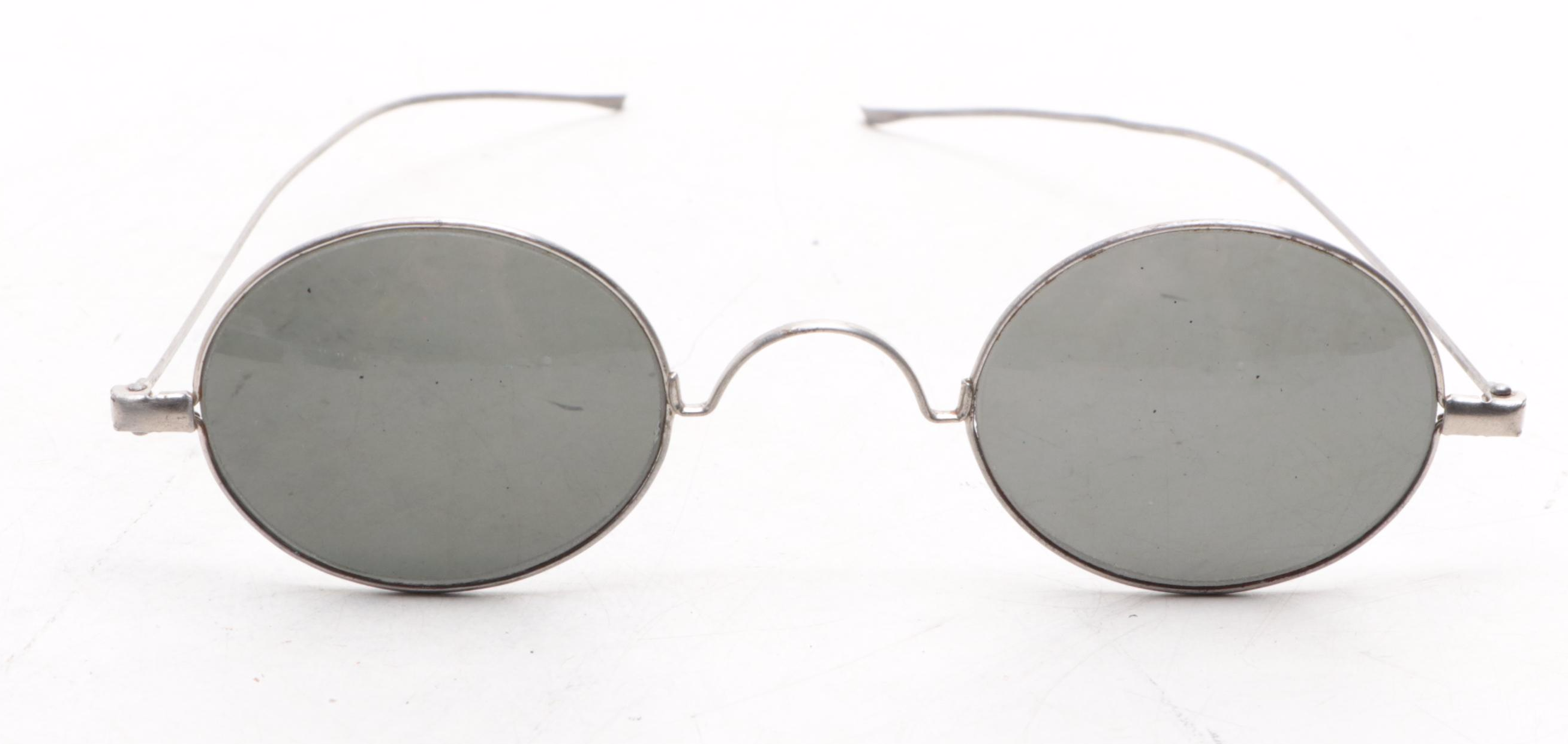 Cesco and American Optical Cobalt Blue Safety Glasses, Other Antique