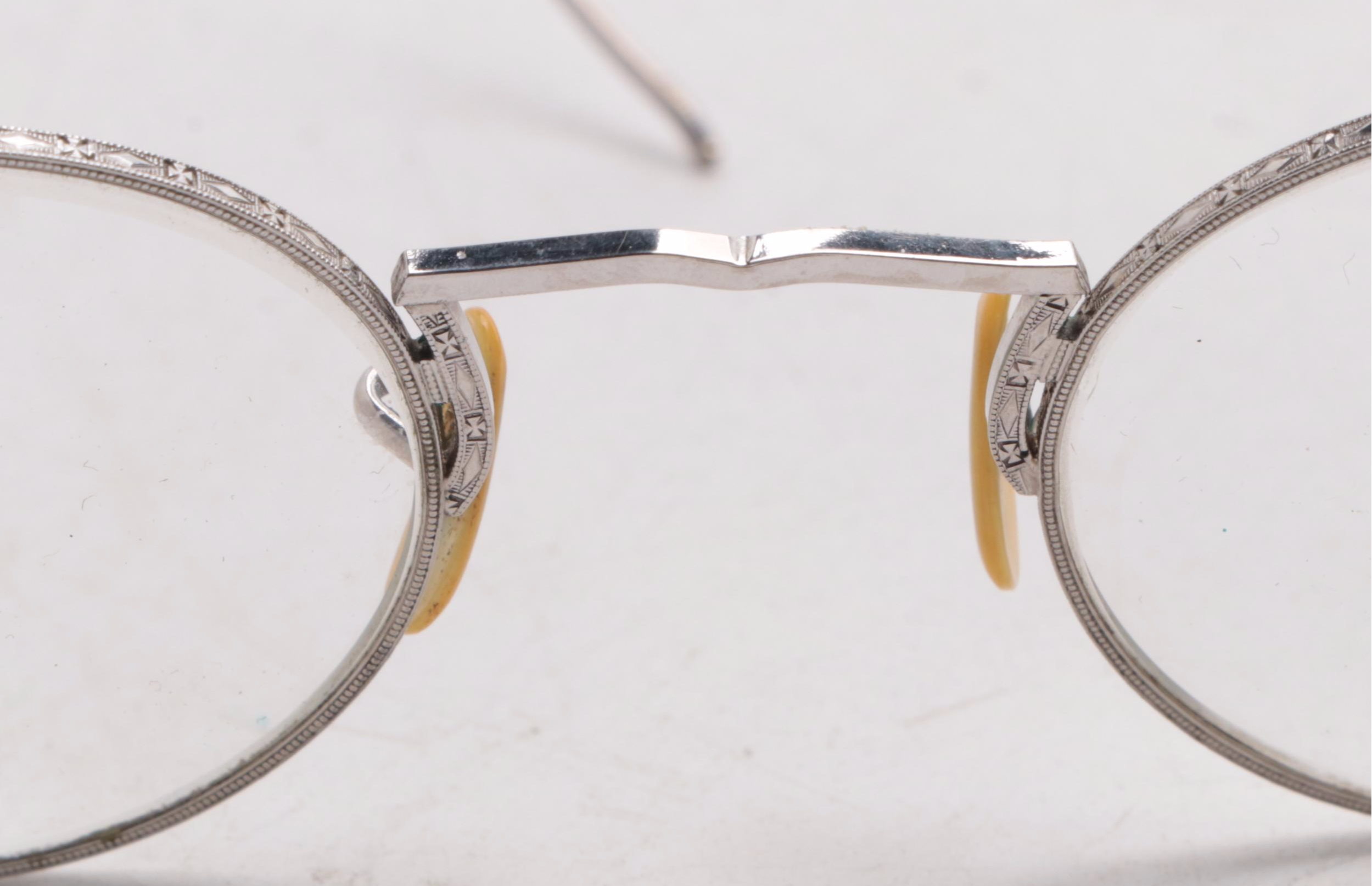 Cesco and American Optical Cobalt Blue Safety Glasses, Other Antique