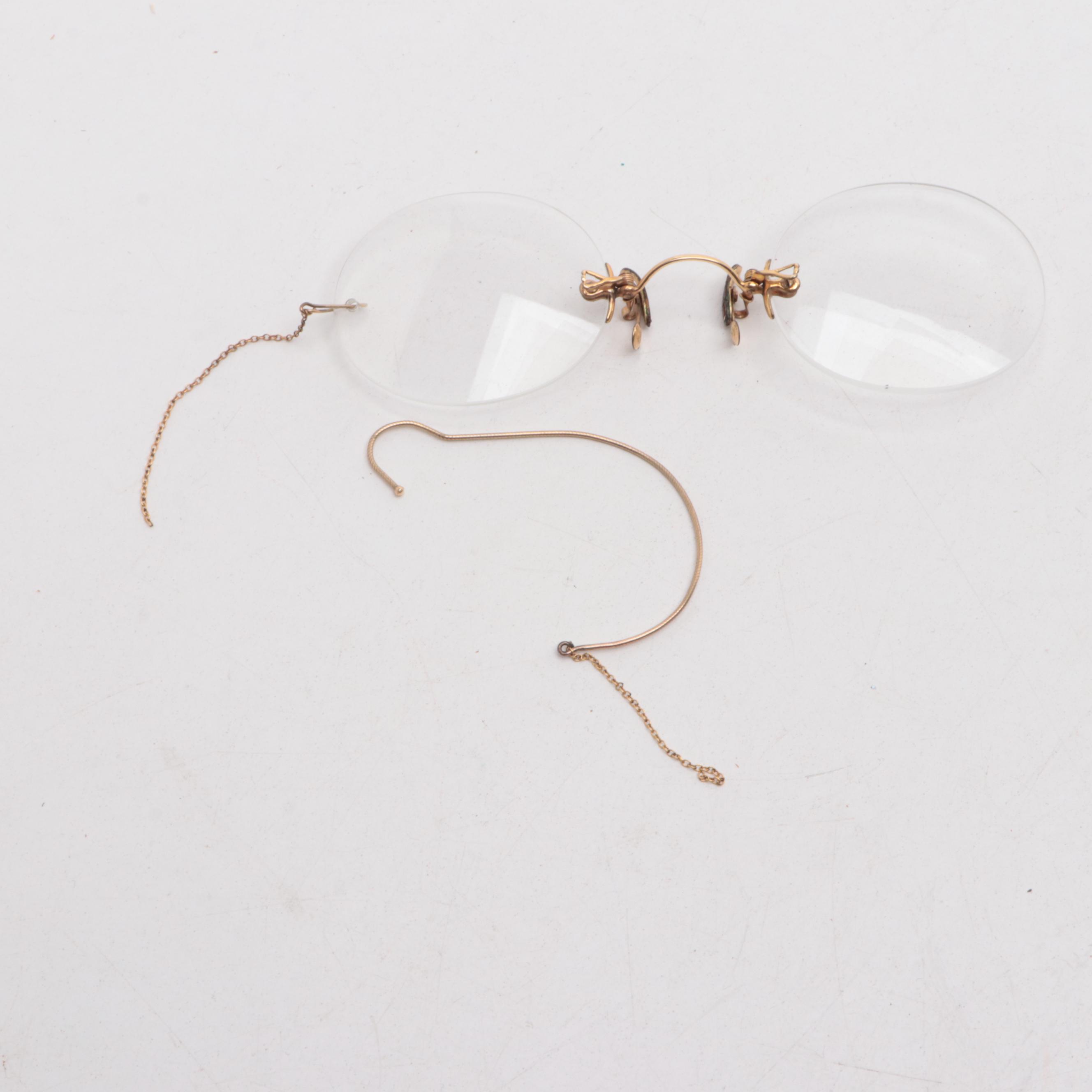 Cesco and American Optical Cobalt Blue Safety Glasses, Other Antique