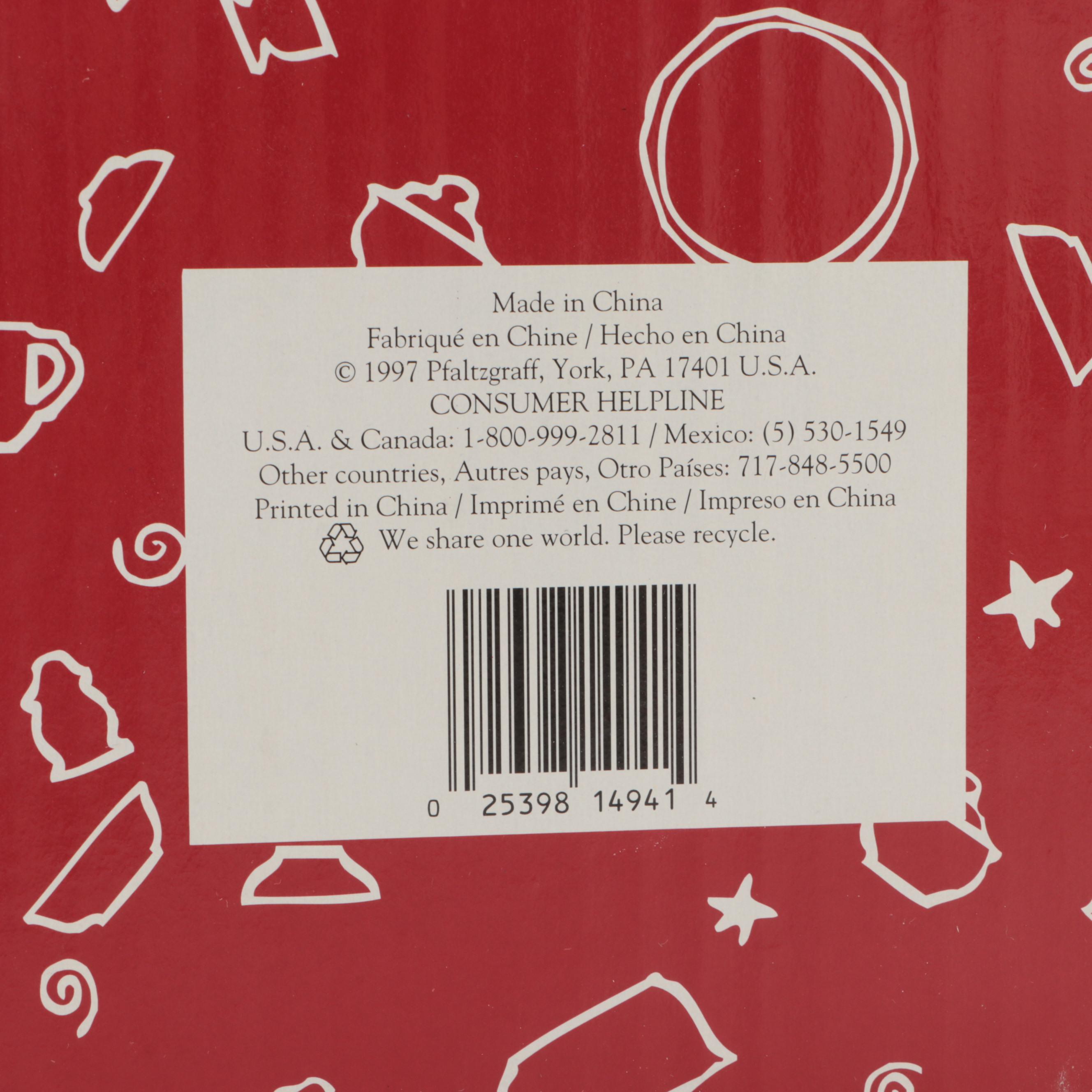 Teleflora and Laura Ashley Christmas Motif Ceramic Vases with More EBTH