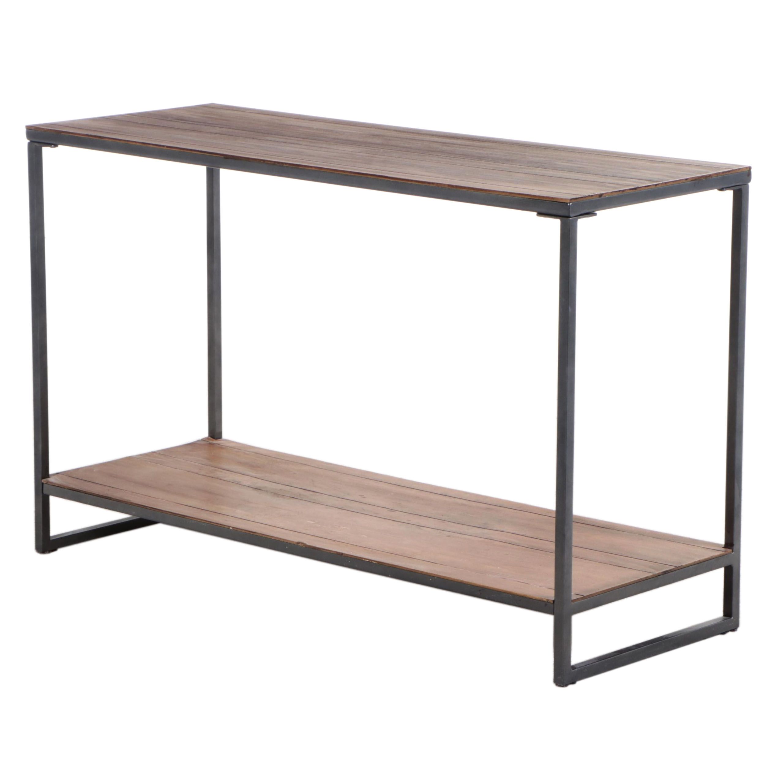Dimensions Furniture Industrial Style TwoTier Console Table EBTH
