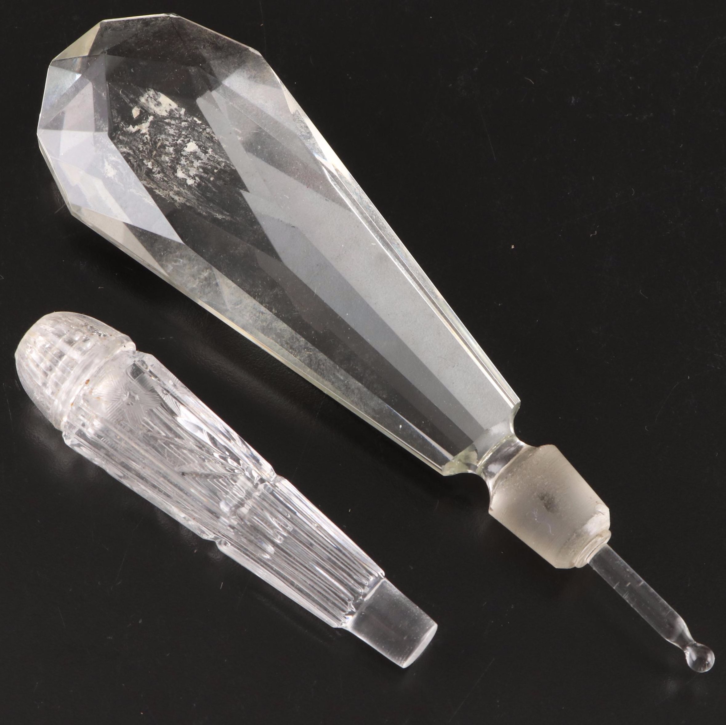 Crystal Decanter Stoppers with Glass Perfume Bottle Stoppers EBTH