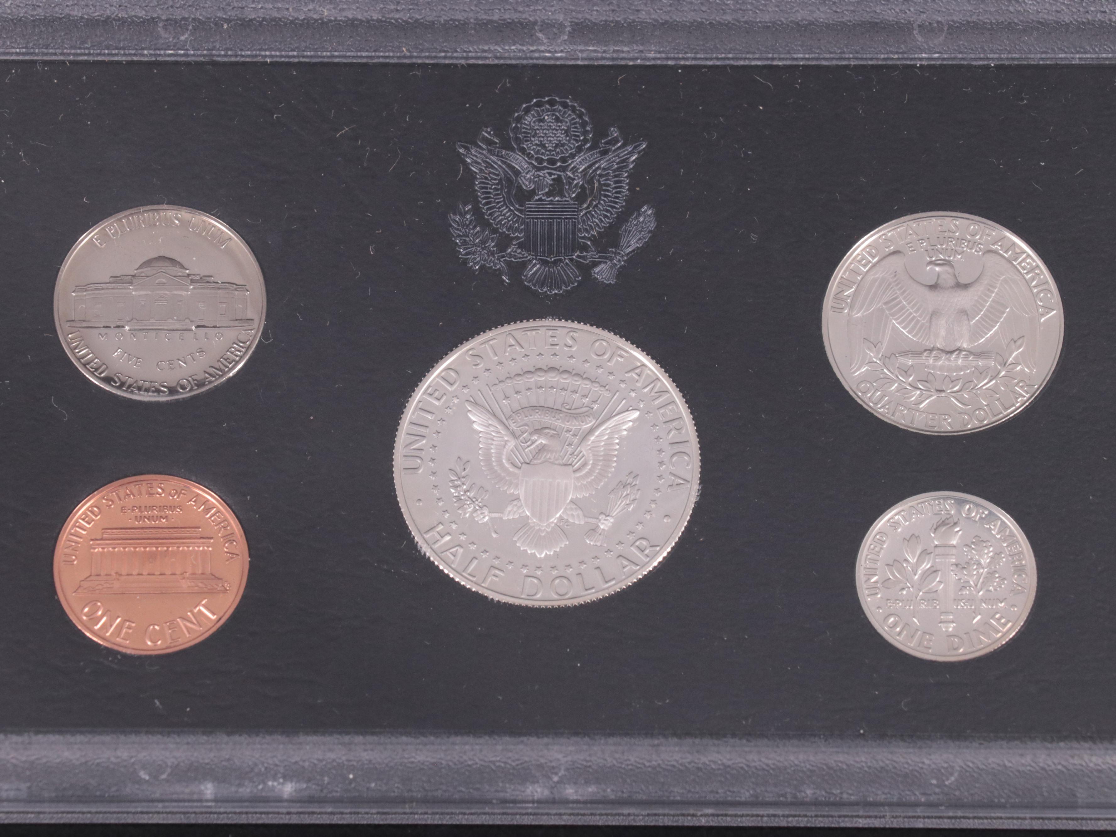 Group of Three United States Mint Silver Proof Sets EBTH