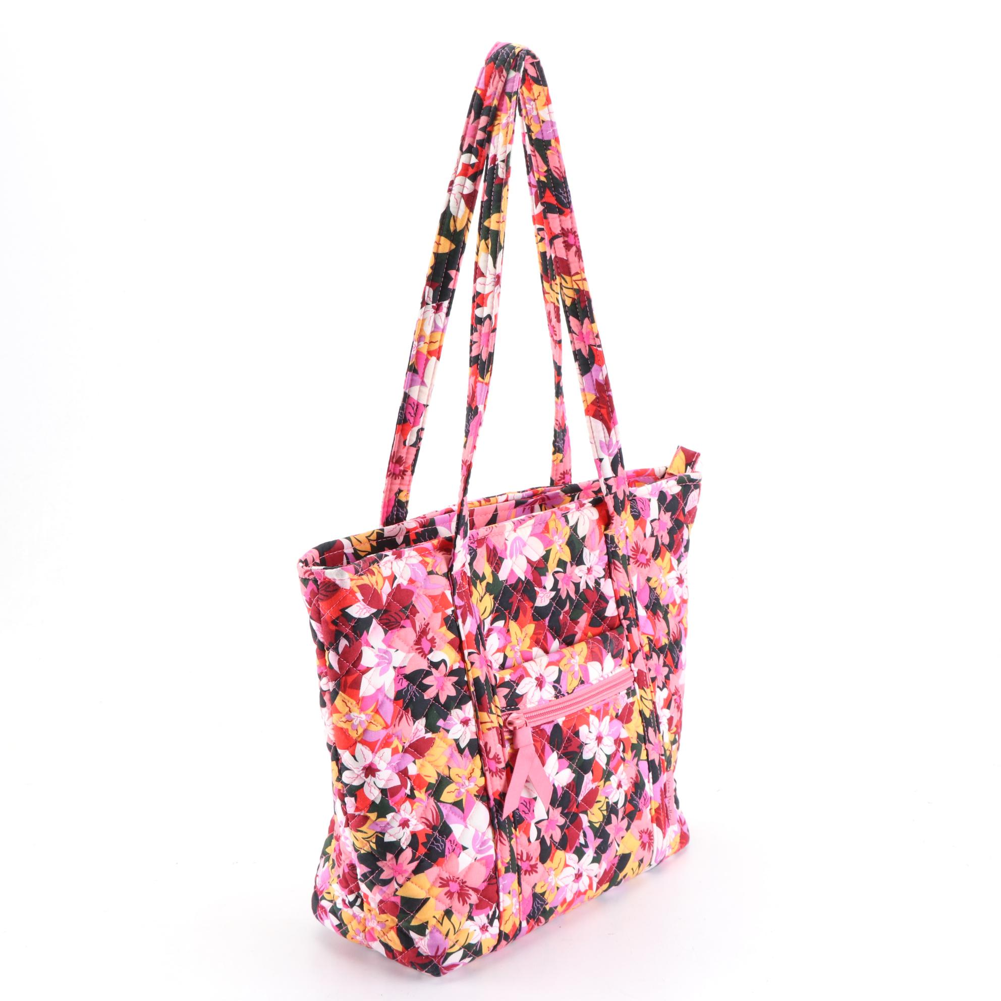 Vera Bradley Quilted Cotton Laptop Zip Case and Shoulder Tote EBTH