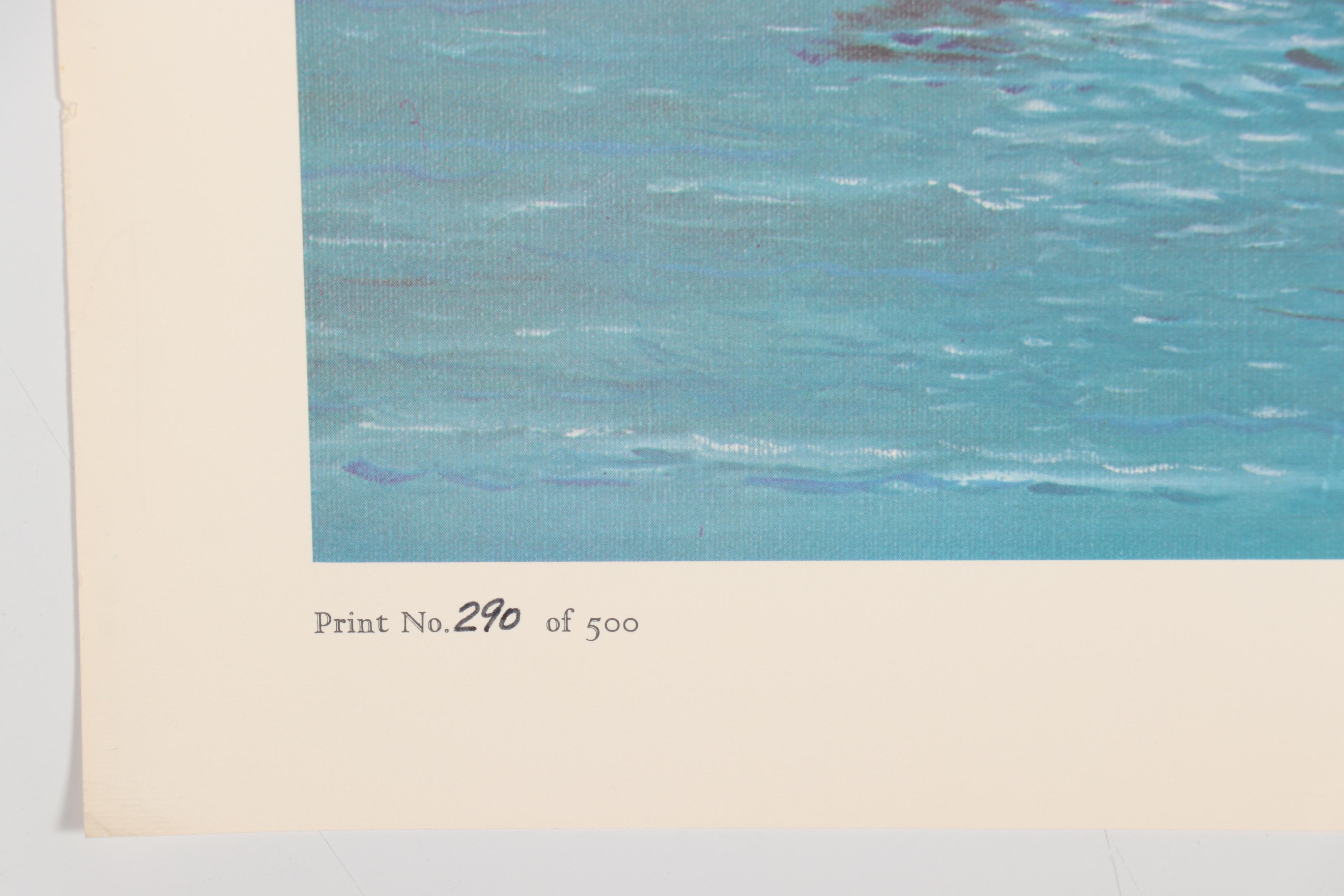 C. Don Ensor Offset Lithograph "Belle of Louisville," 1971 EBTH