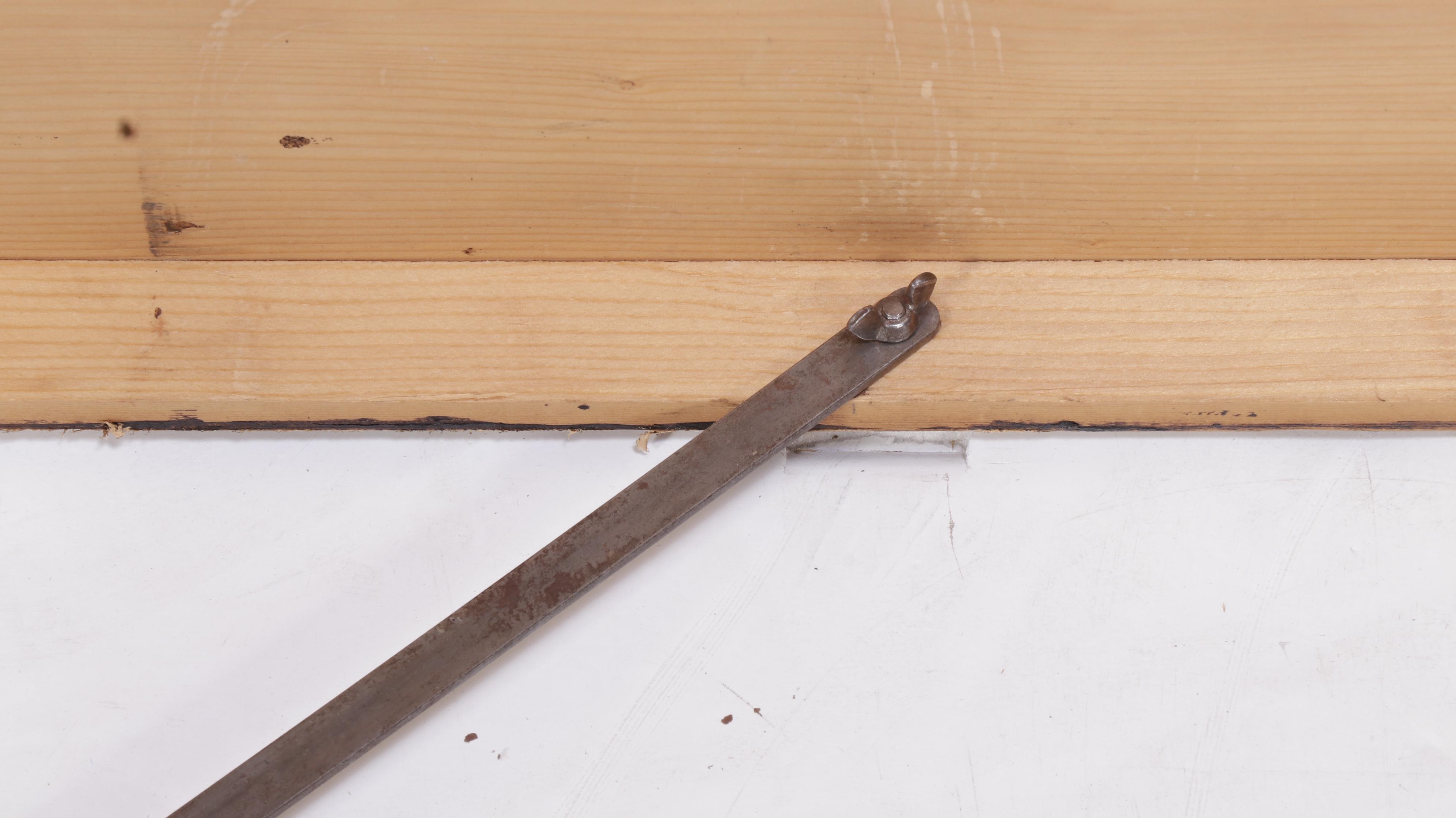 Pine Wallpaper Hangers Portable Table in Case EBTH