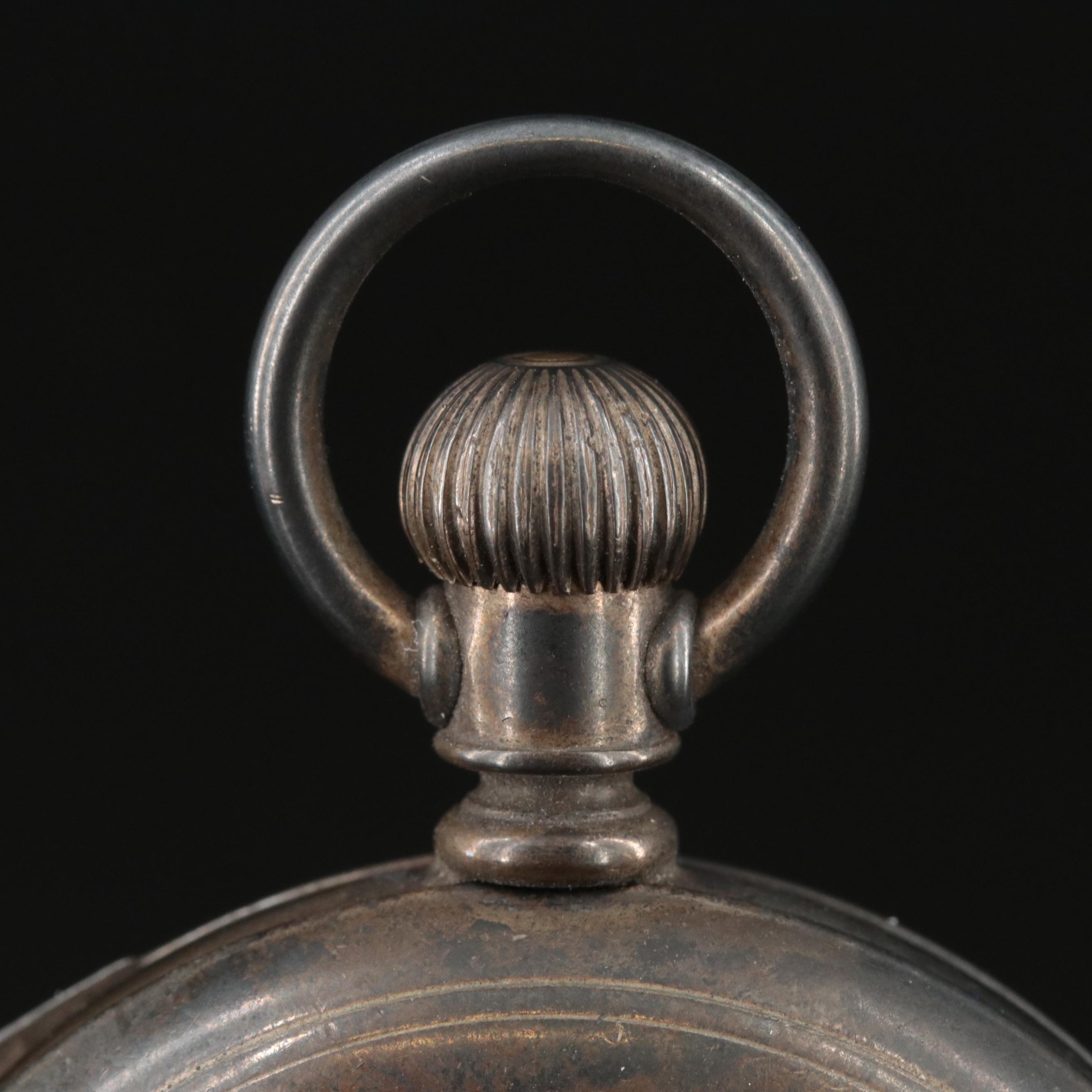 1885 Elgin Coin Silver Pocket Watch EBTH