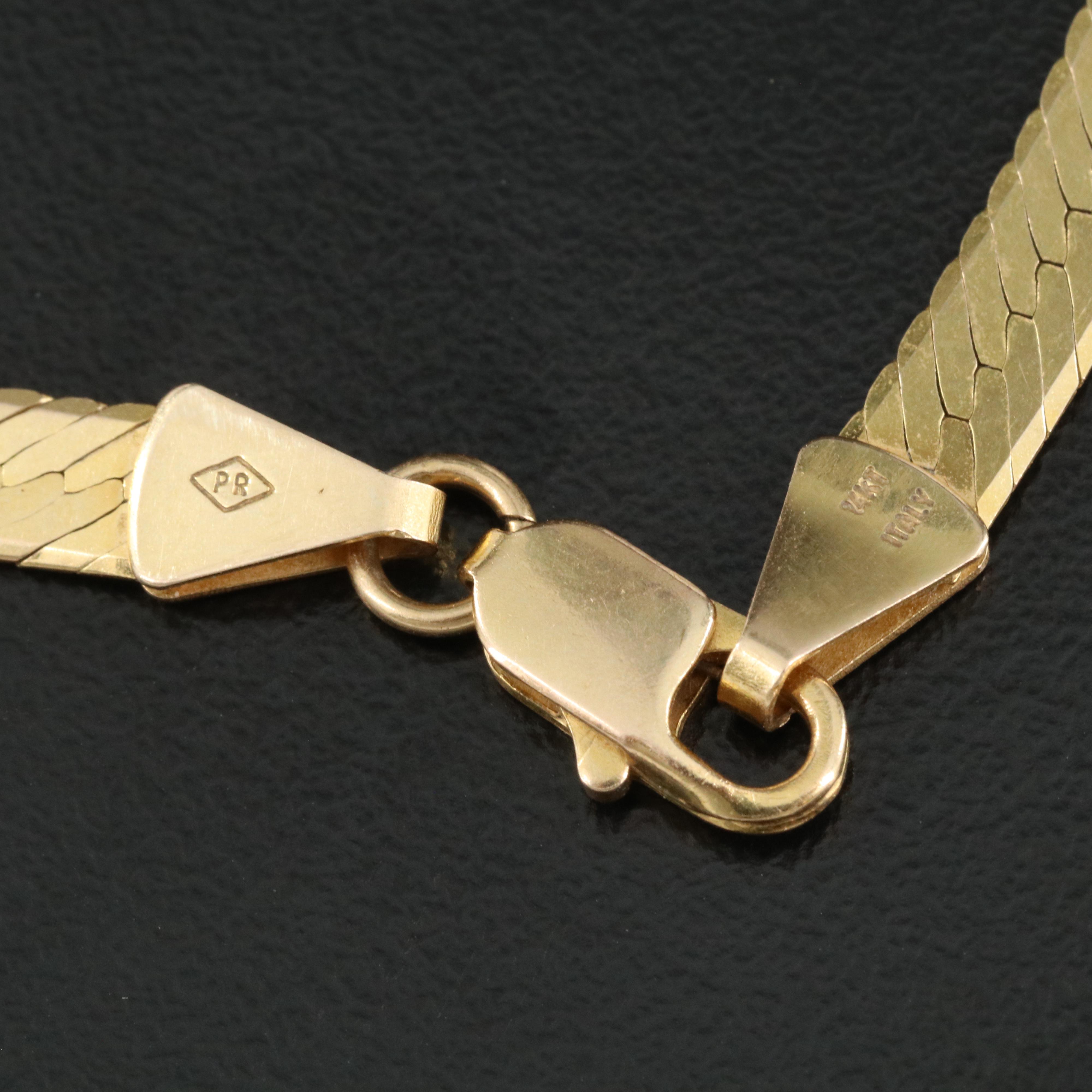 Gold Herringbone Novelty 1017 - 1 main image 1