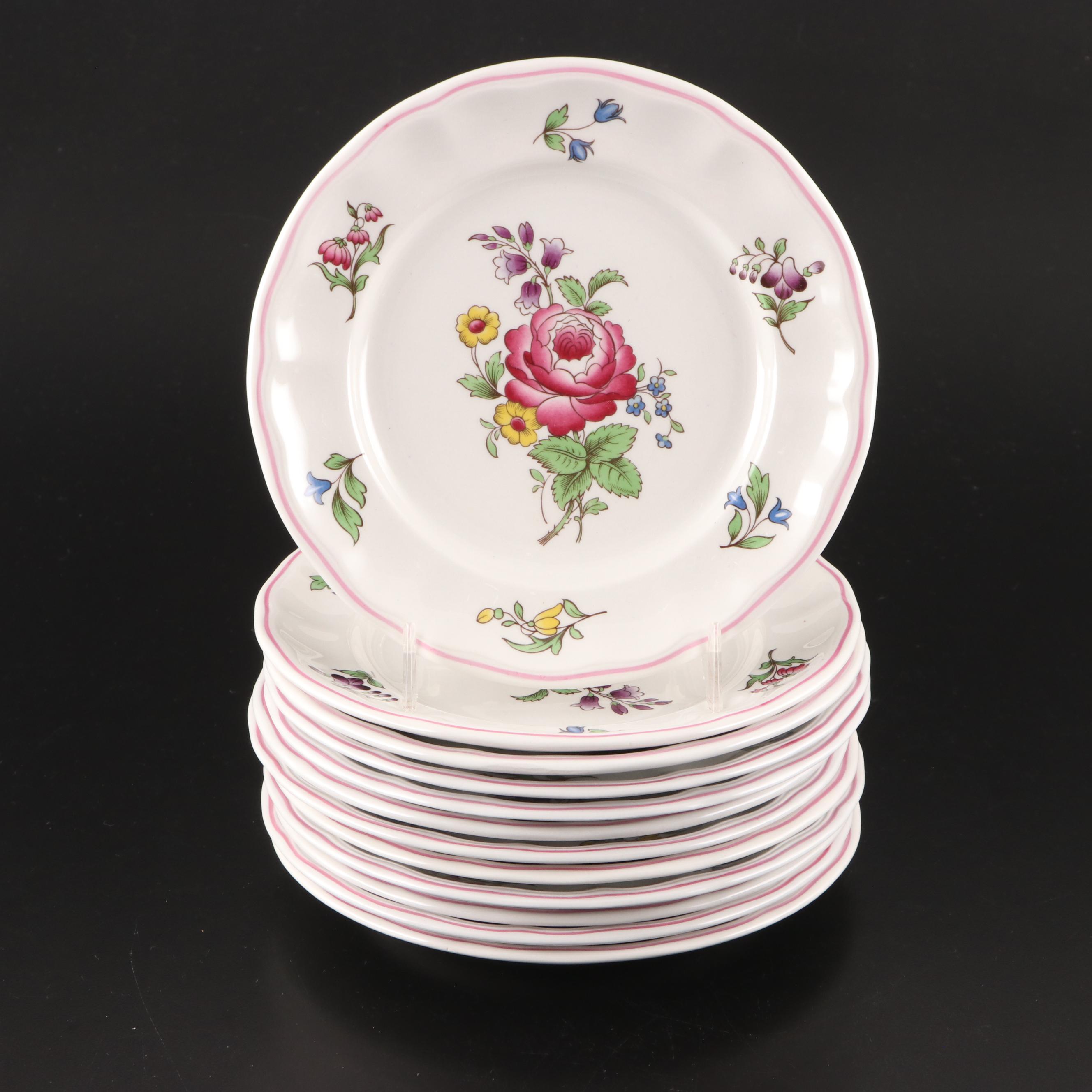 Spode "Marlborough Sprays" Ceramic Dinnerware, Late 20th Century EBTH
