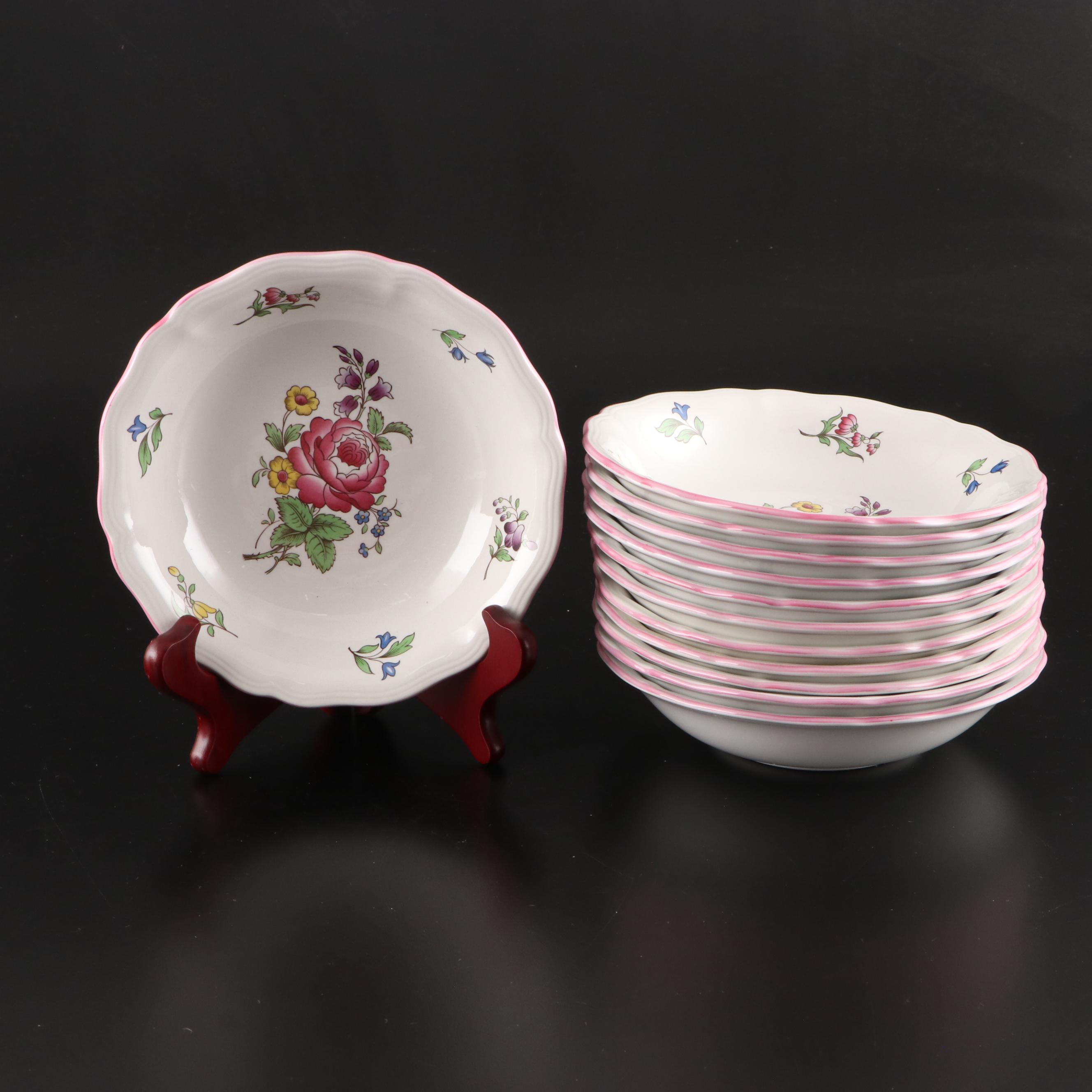Spode "Marlborough Sprays" Ceramic Dinnerware, Late 20th Century EBTH