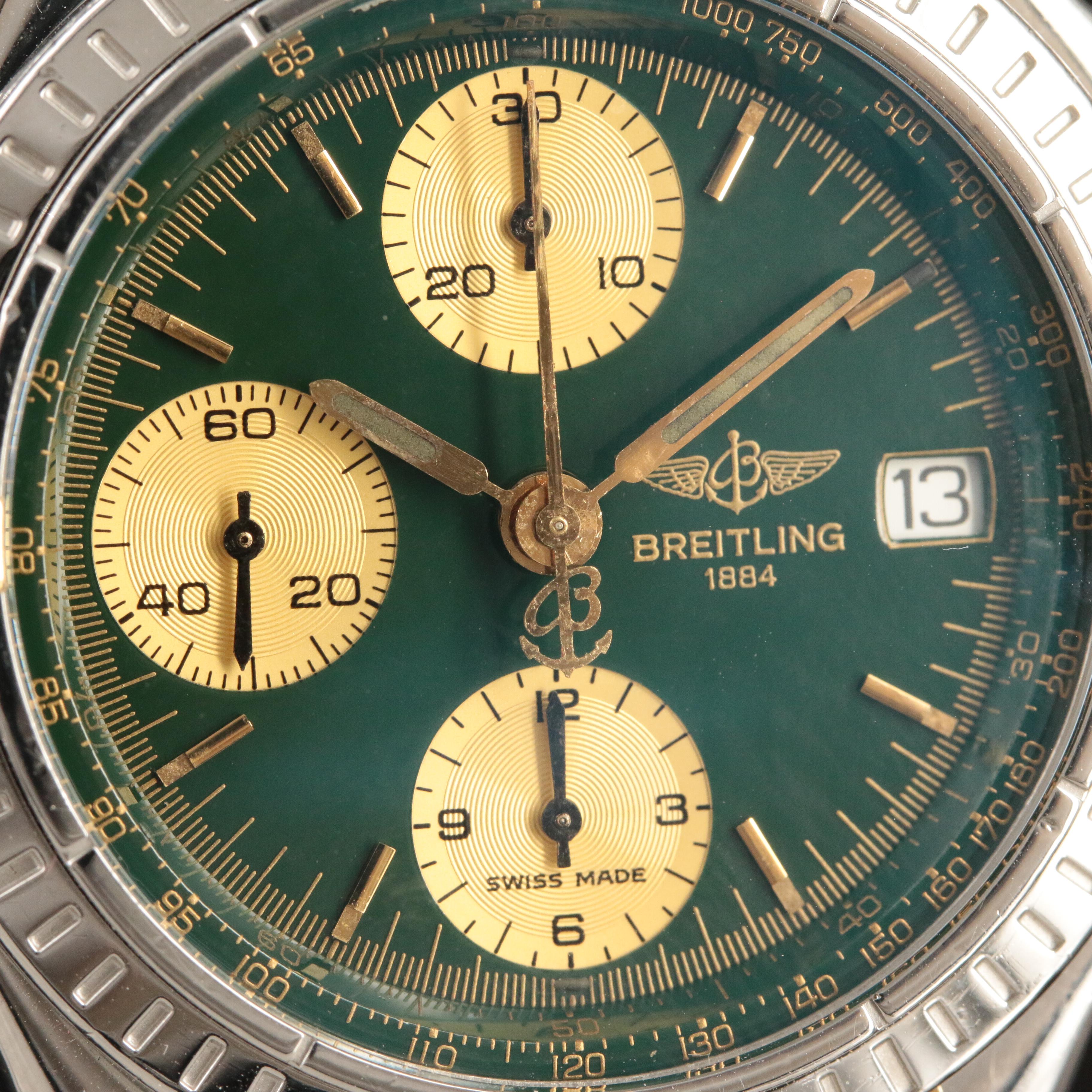 Breitling Chronomat 39mm Chronograph Date Automatic Wristwatch EBTH
