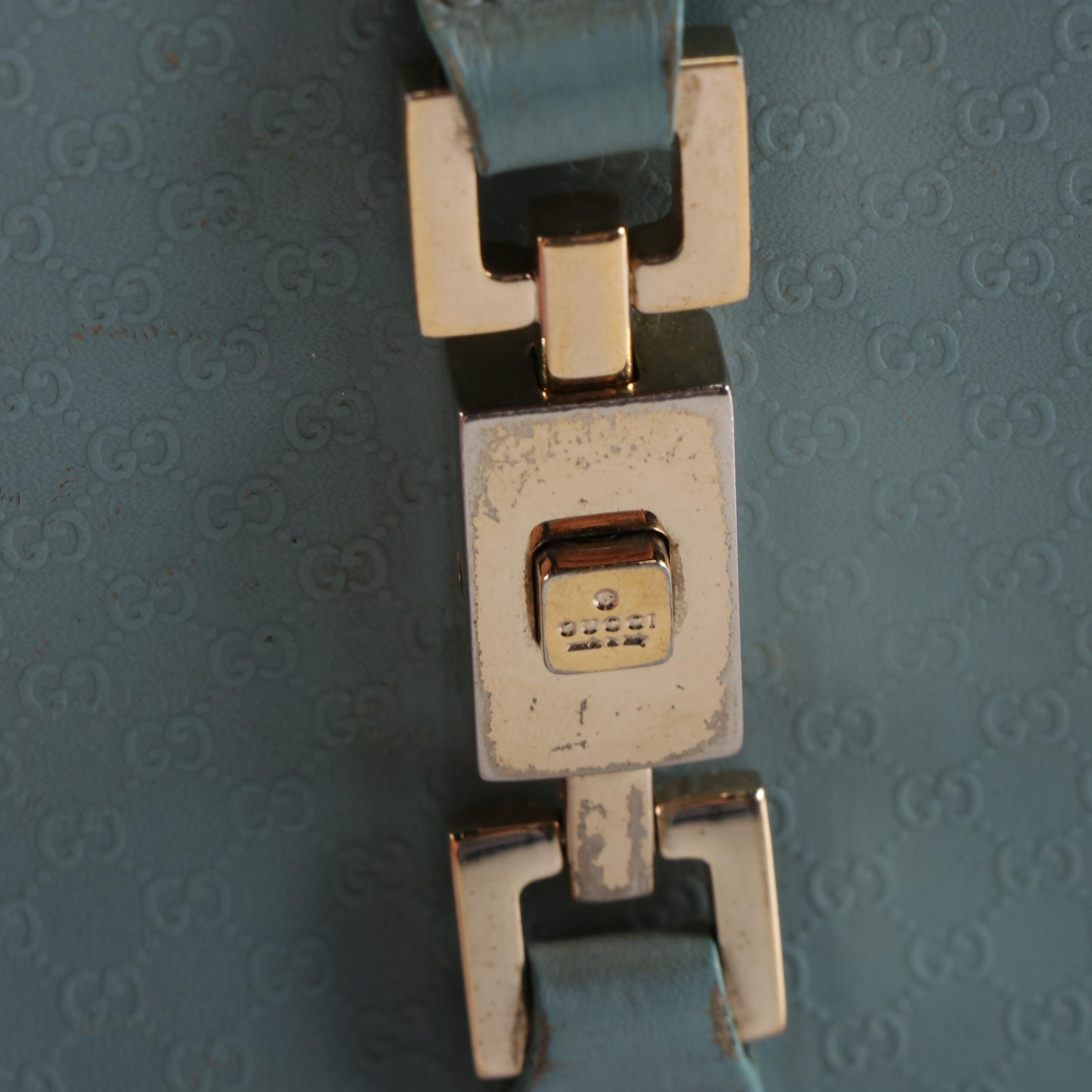 Gucci Piston Lock Compact Wallet in Microguccissima Leather with Box EBTH