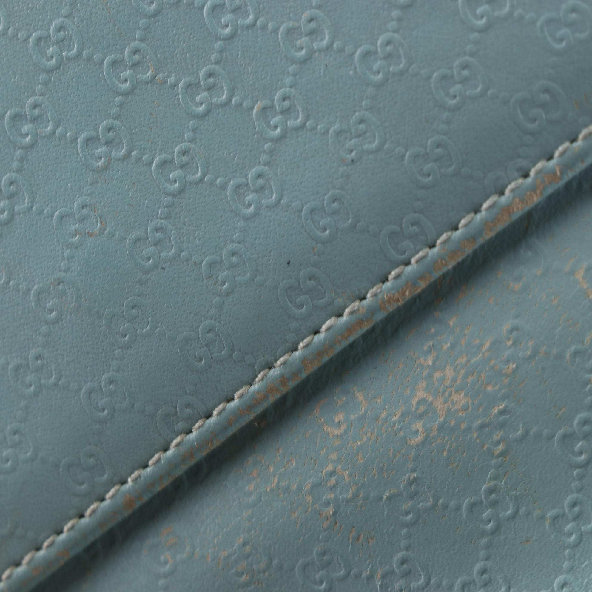 Gucci Piston Lock Compact Wallet in Microguccissima Leather with Box EBTH