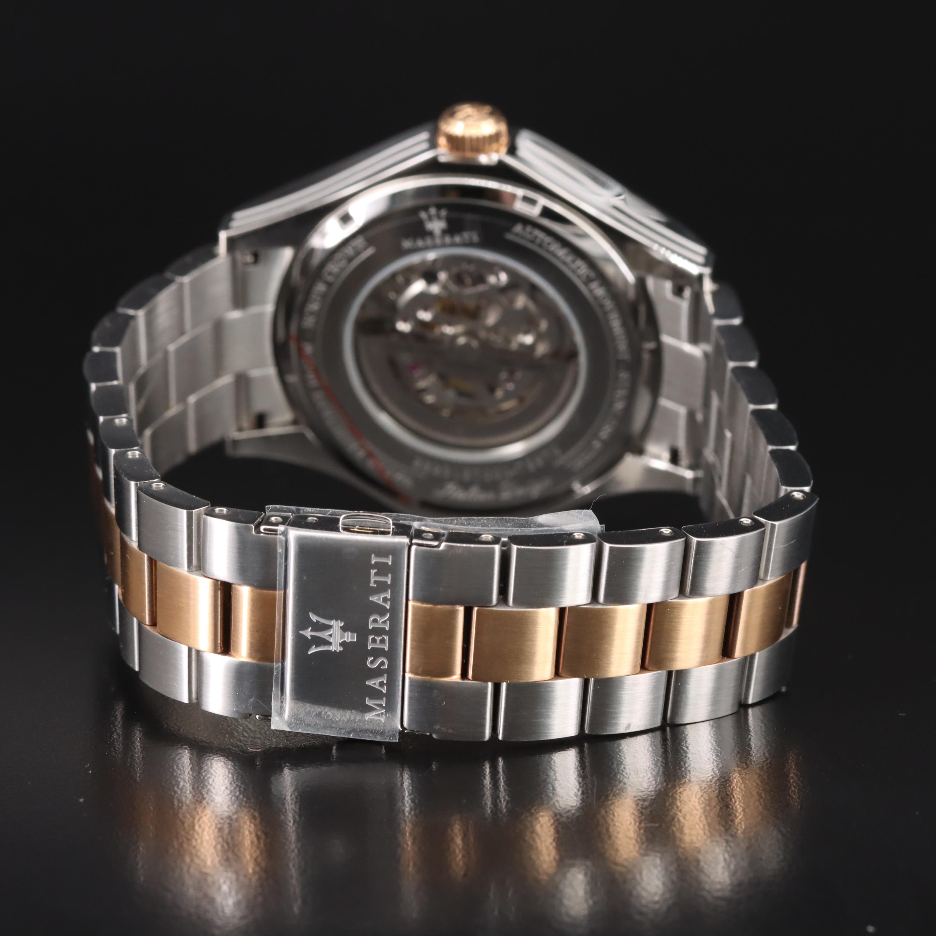 Maserati Skeletonized Automatic Wristwatch | EBTH