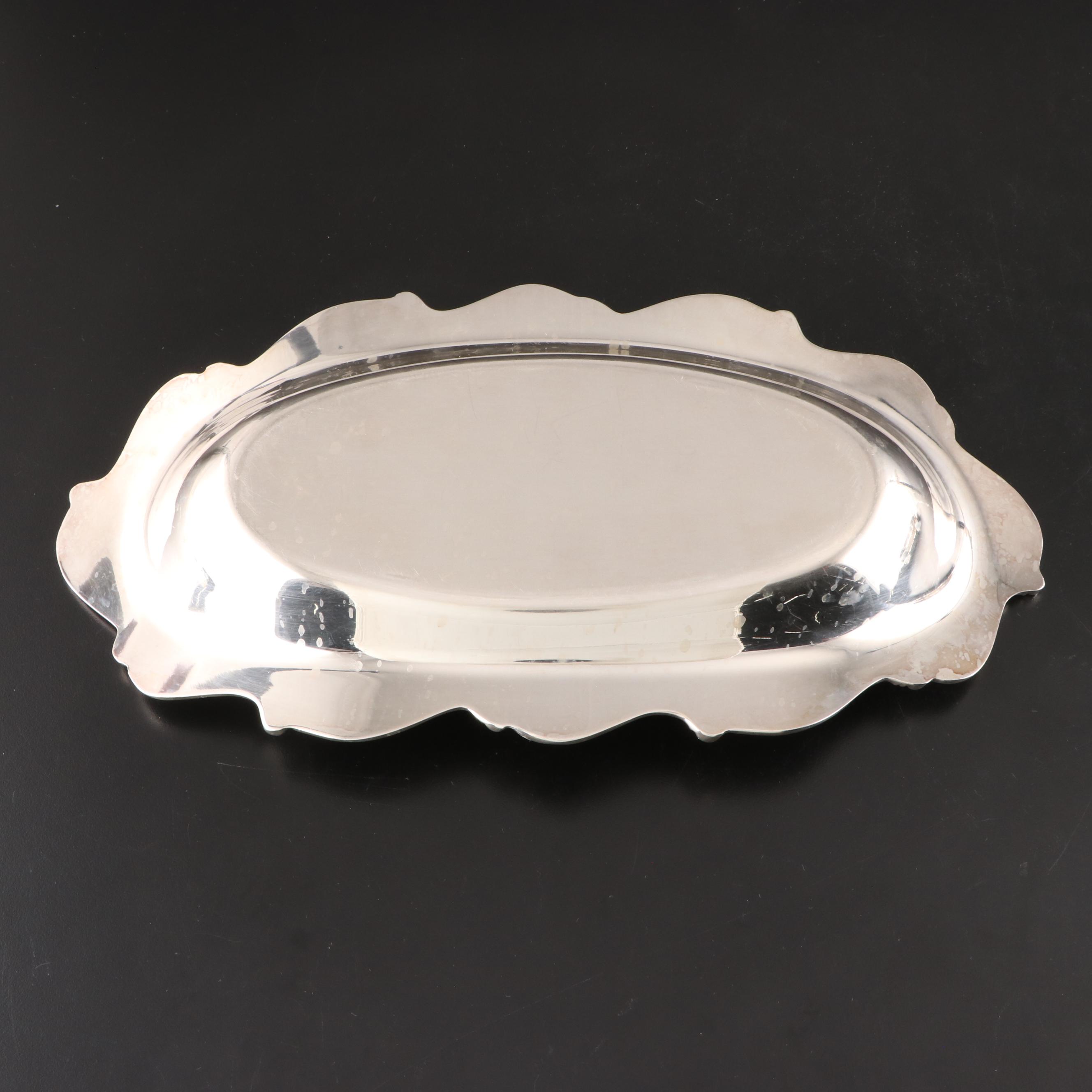 sterWilcox "Joanne" Silverplate Serving Trays and Bowls EBTH