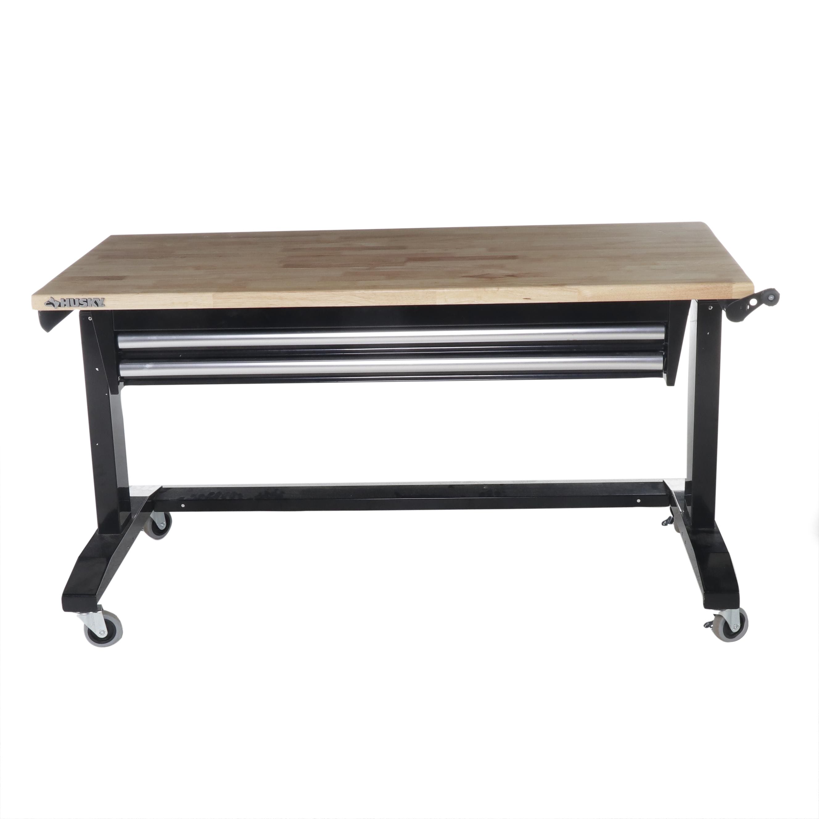 Husky Adjustable Height Work Table with Drawers EBTH