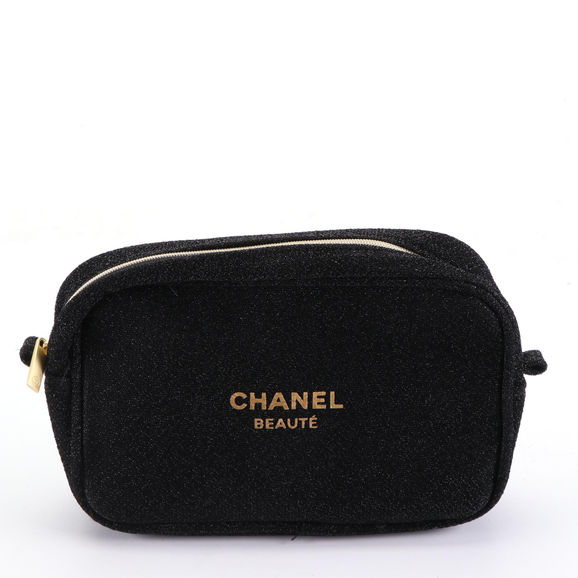 Chanel Beauté Metallic Chain Strap Crossbody Bag EBTH
