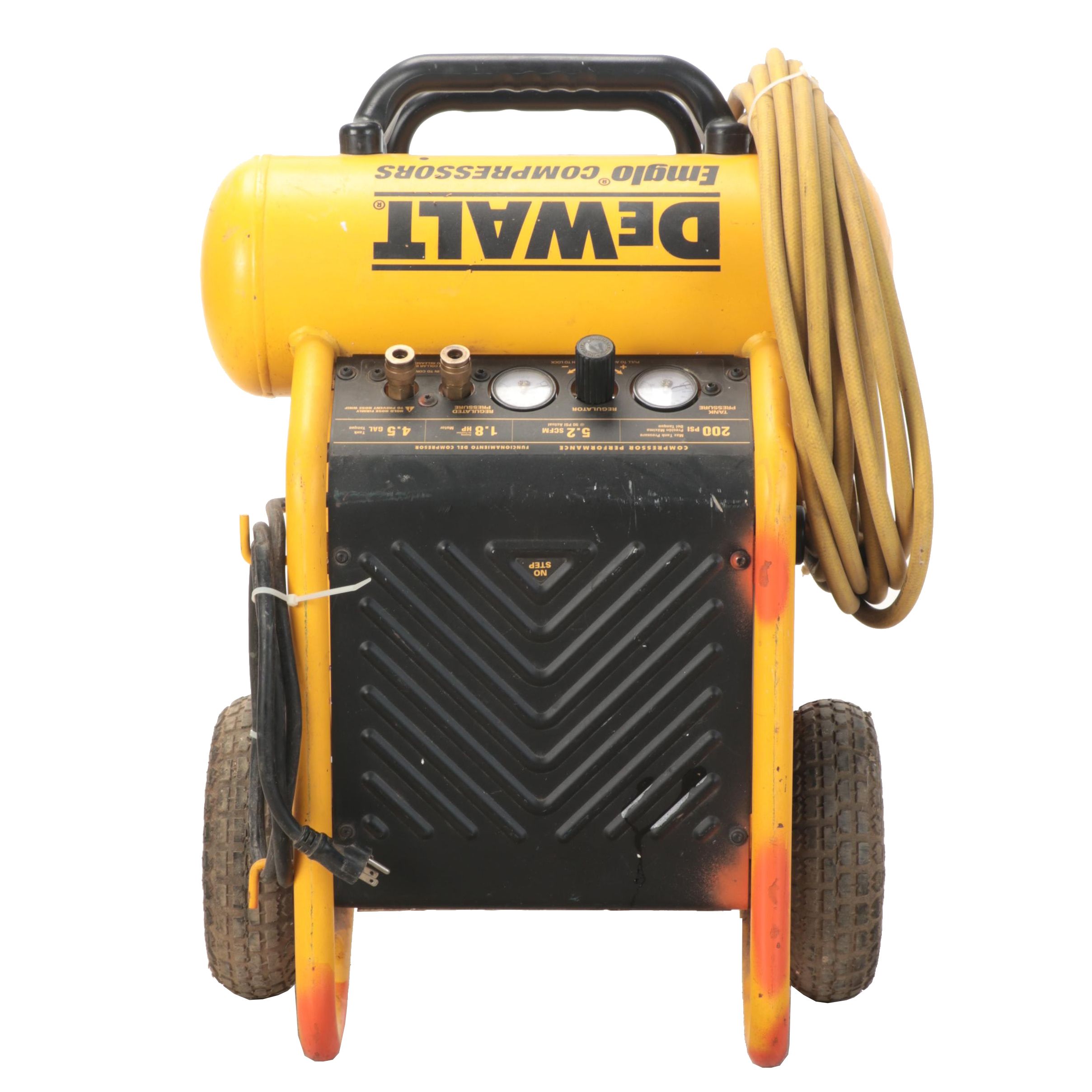 DeWalt D55146 Electric 4.5 Gallon Wheeled Portable Compressor EBTH