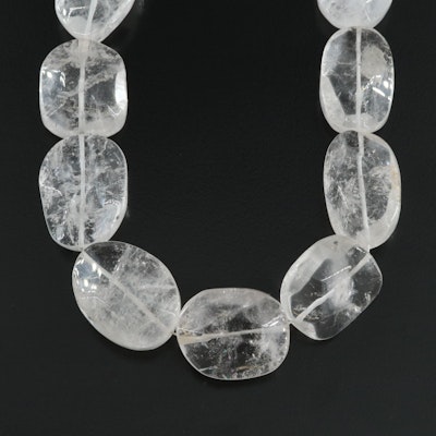 Rock Crystal Quartz Necklace