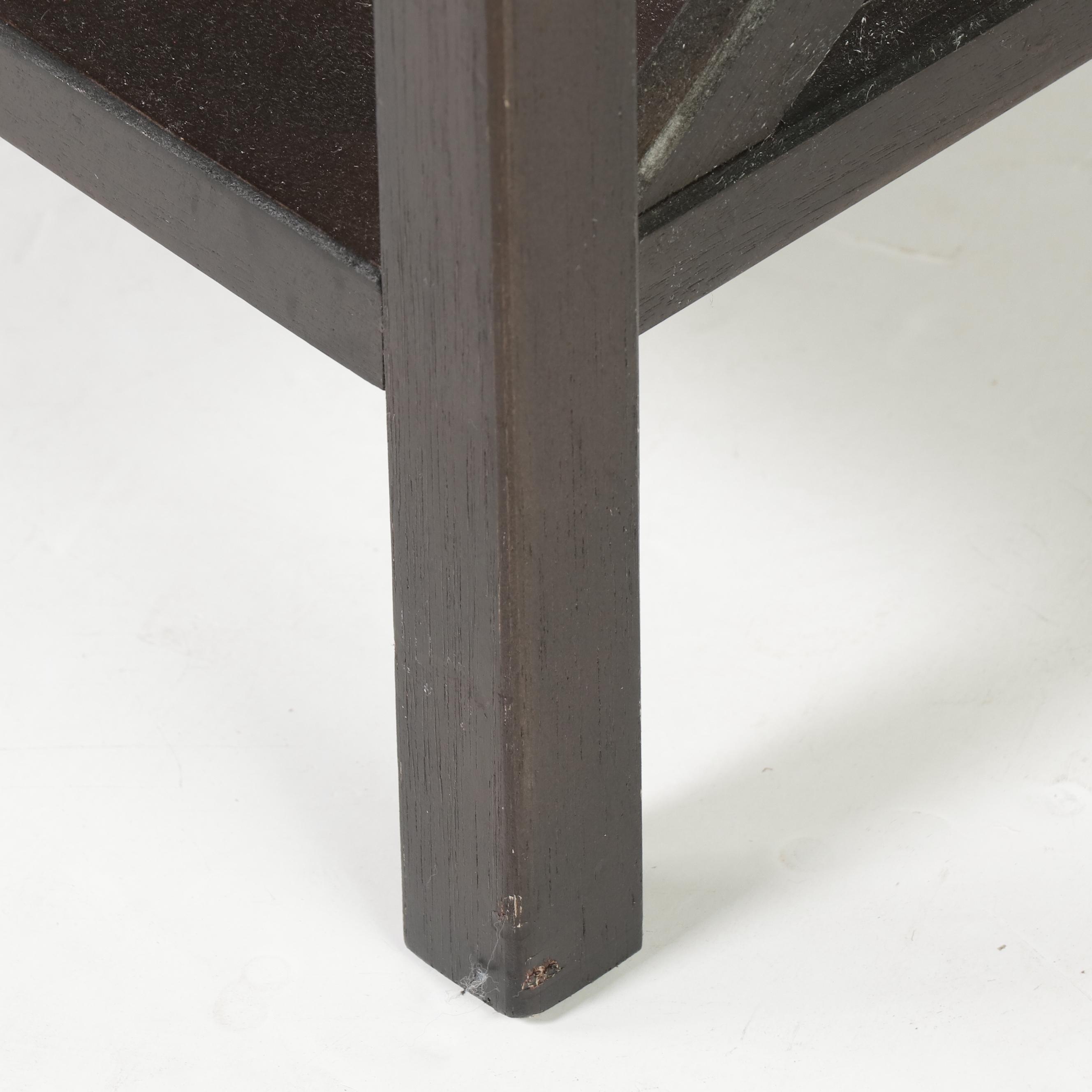 Owings Espresso Finish Accent Table EBTH