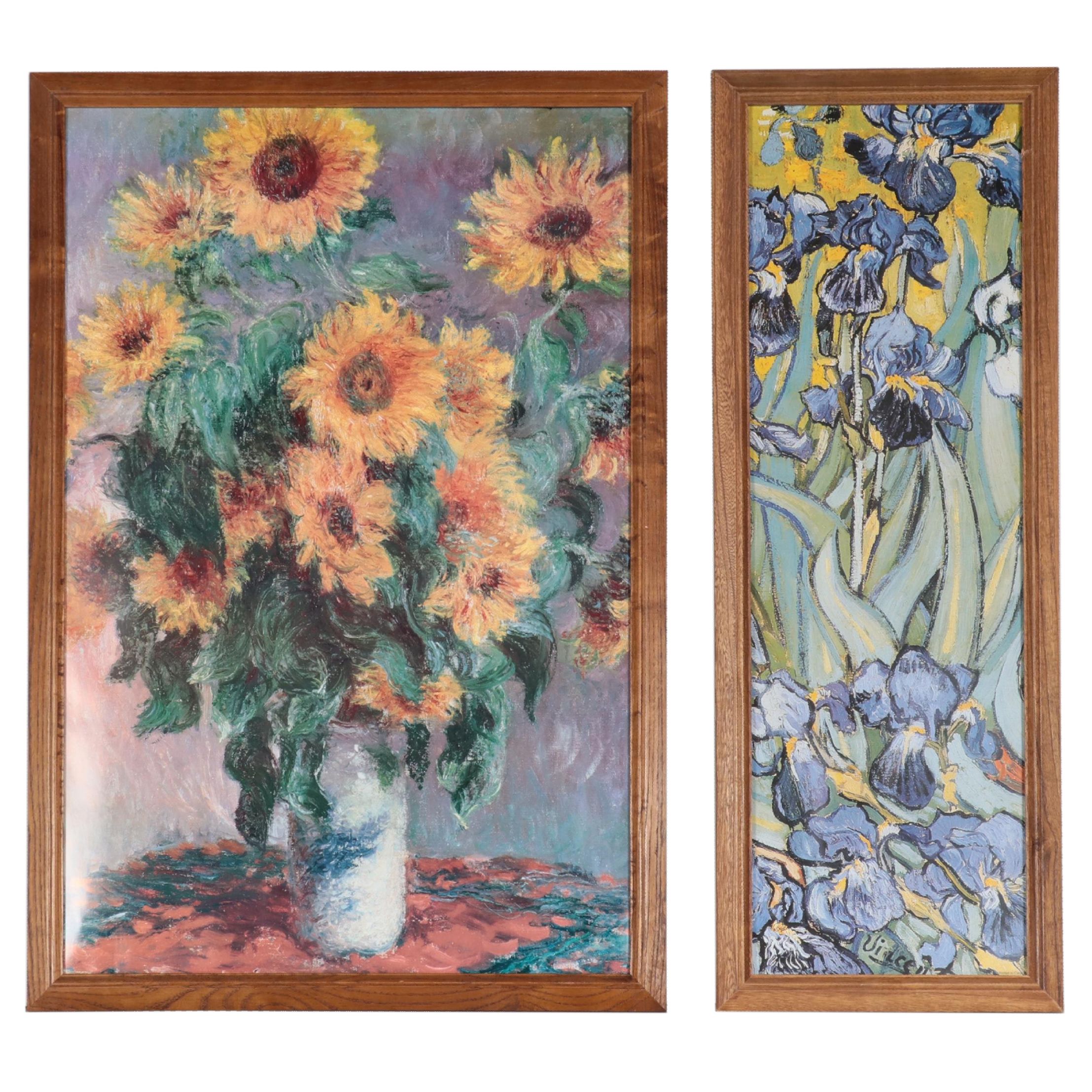 Offset Lithographs After Van Gogh and Claude Including "The