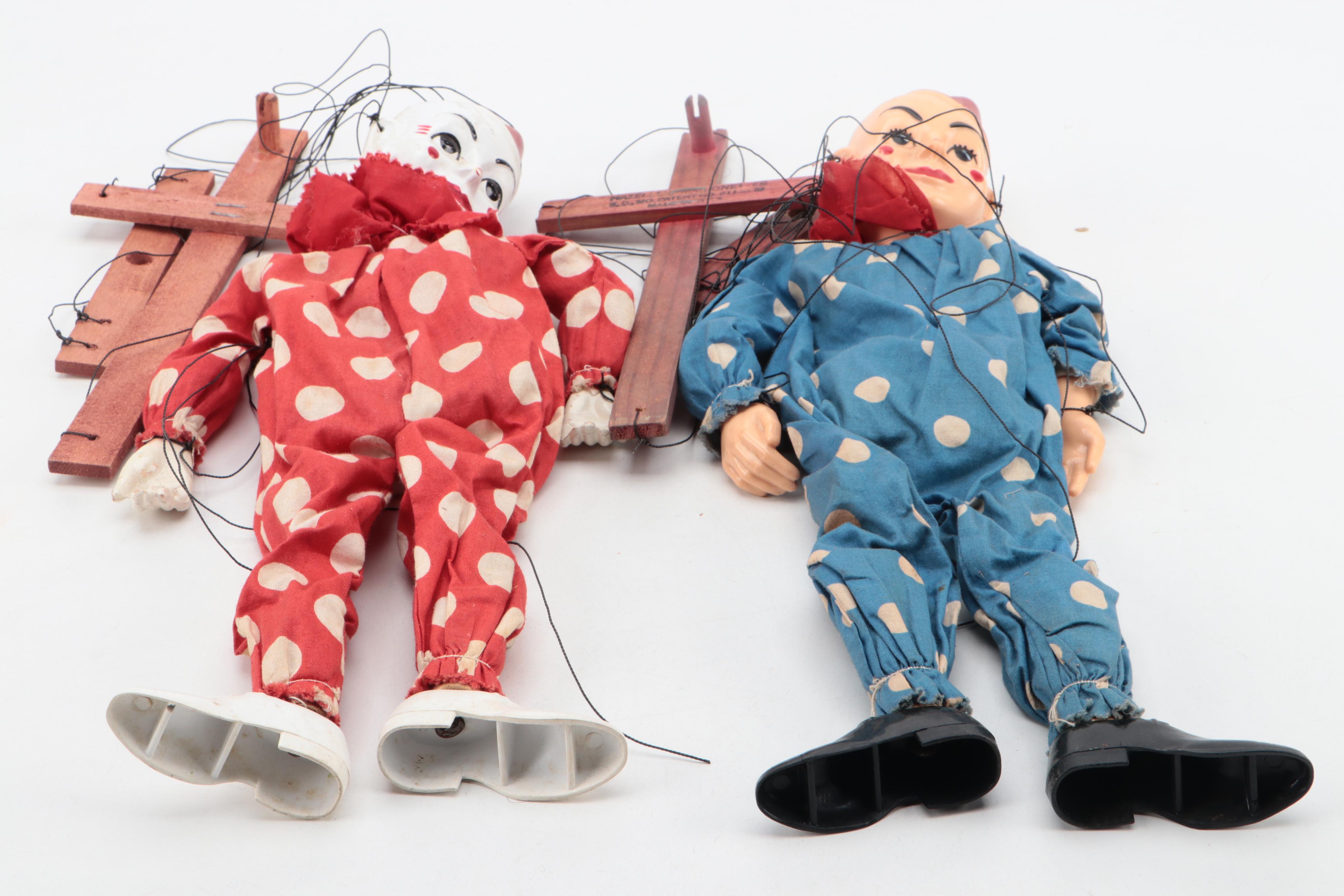 Hazelle's "Teto" and "Bimbo" Clown Mid20th Century EBTH