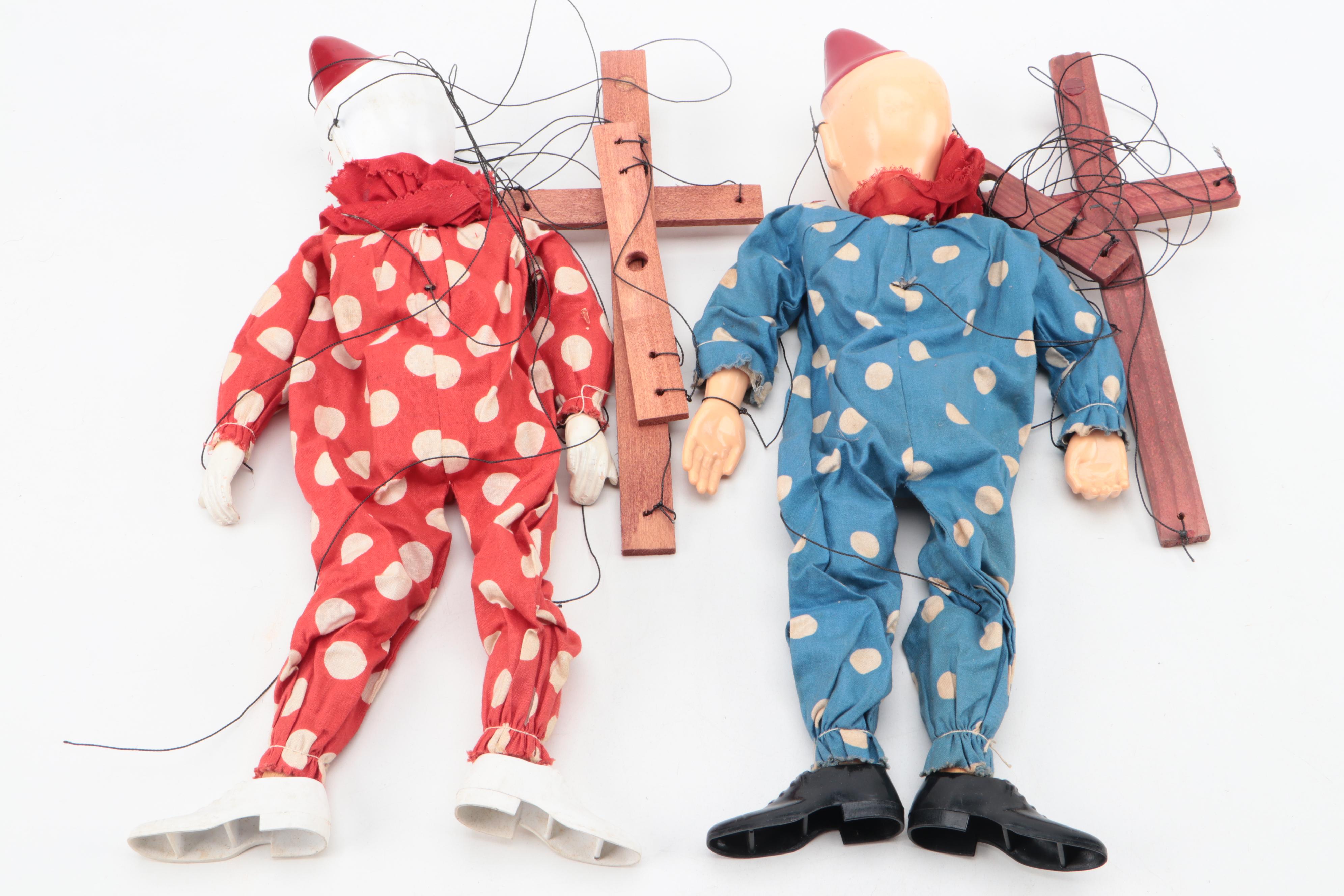 Hazelle's "Teto" and "Bimbo" Clown Mid20th Century EBTH