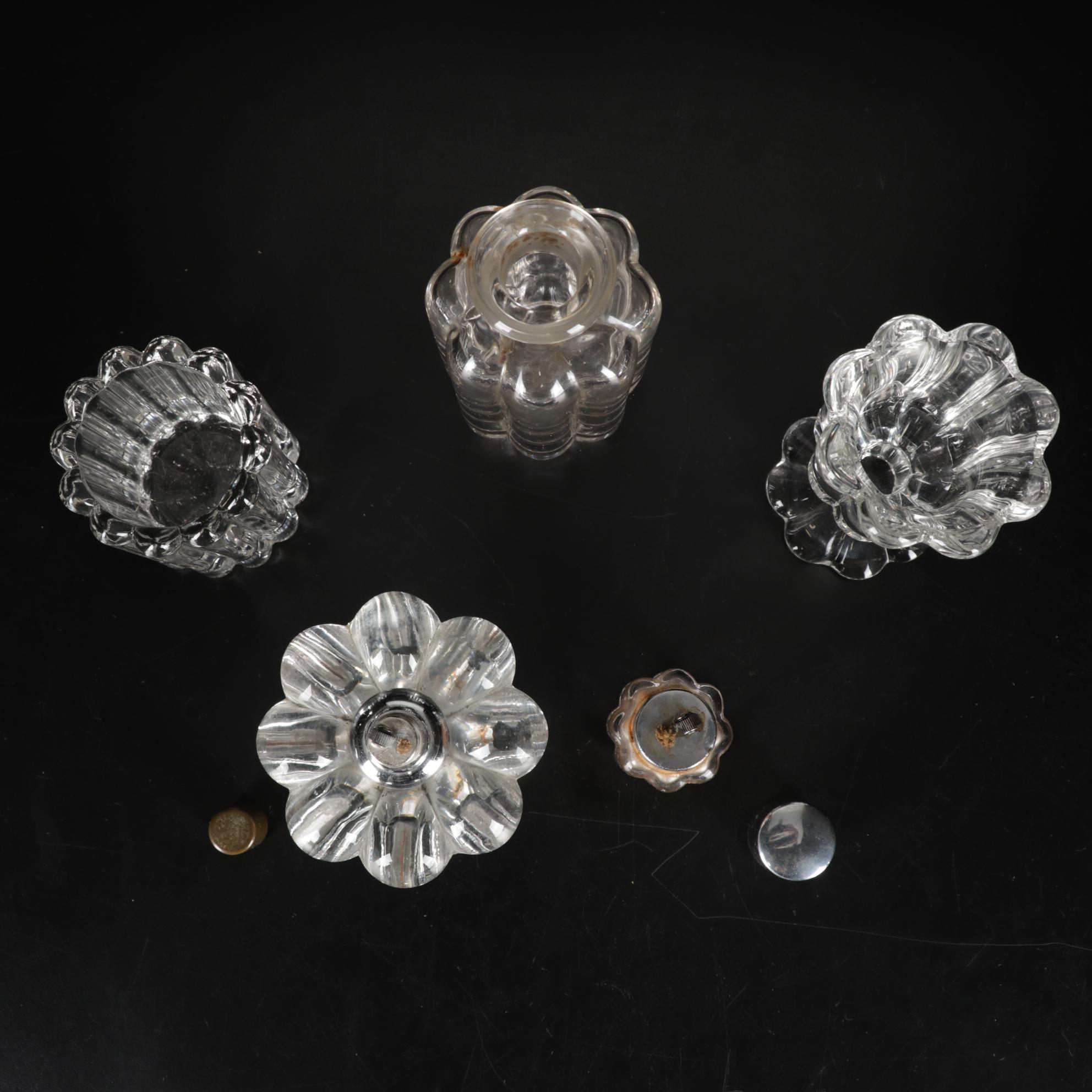 Heisey "Crystolite" Candlesticks, Nut Bowls, Ashtray and More EBTH