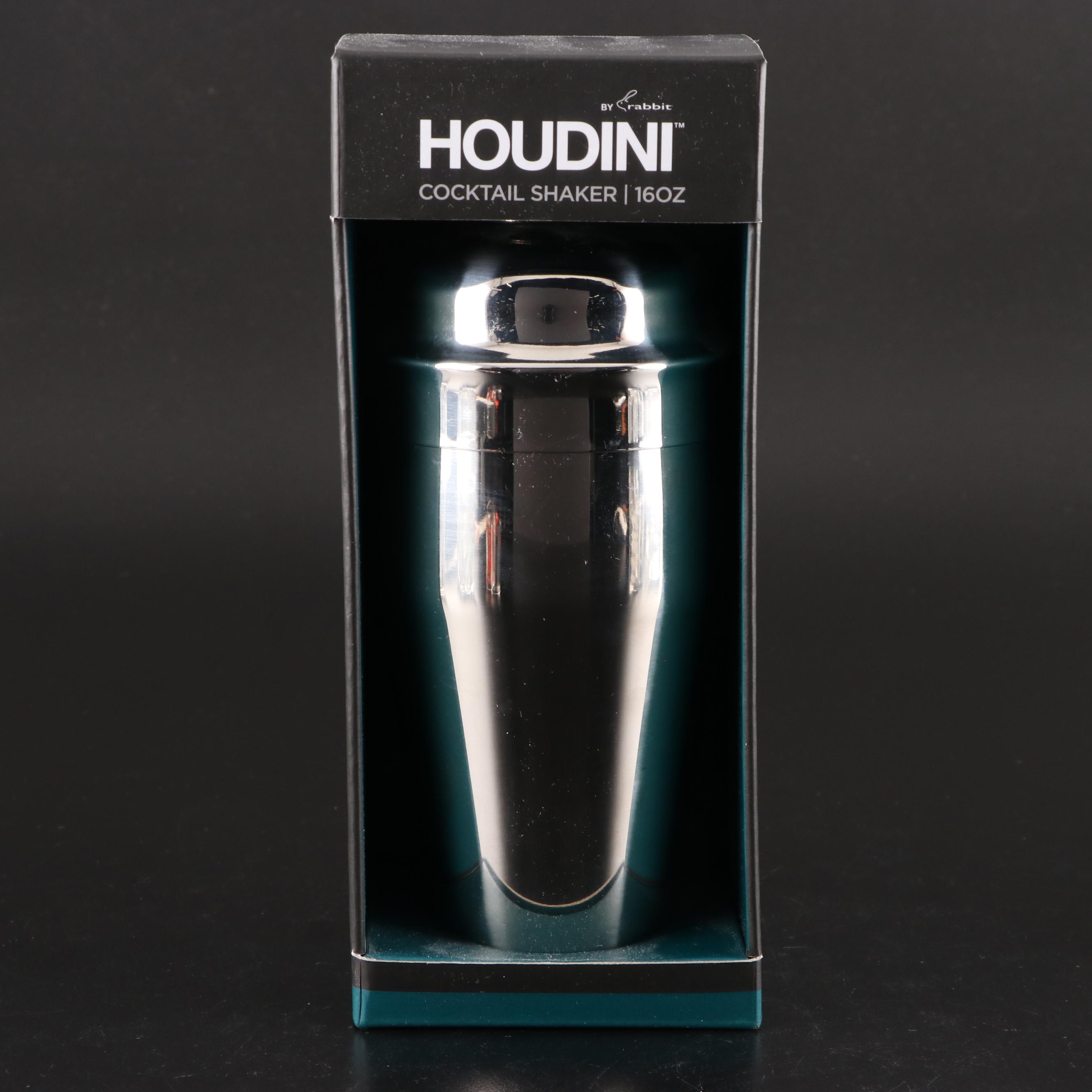 Houdini Cocktail Shaker with Other Cocktail Glasses EBTH