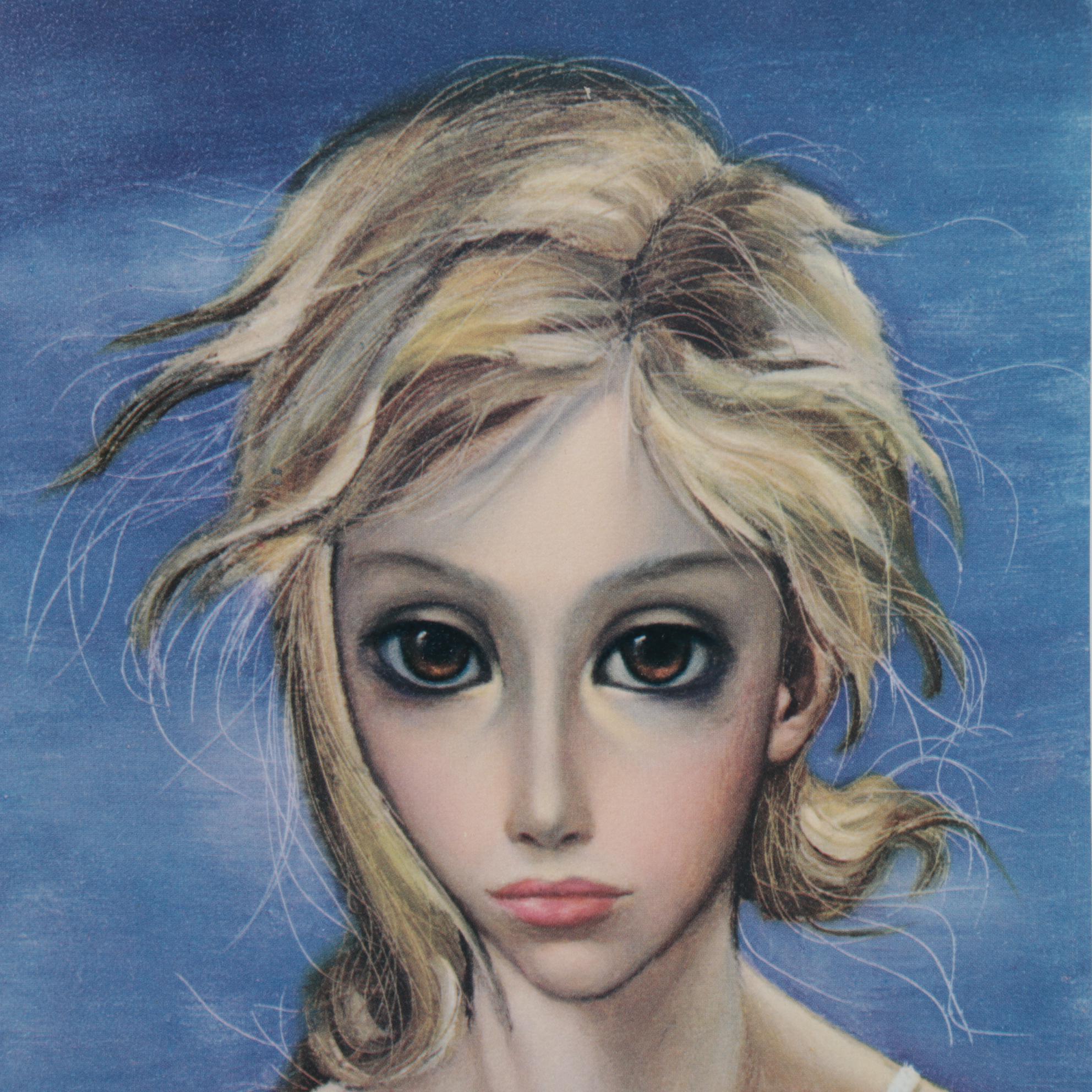 Margaret D. H. Keane Offset Lithograph "The Storm," 1964 EBTH