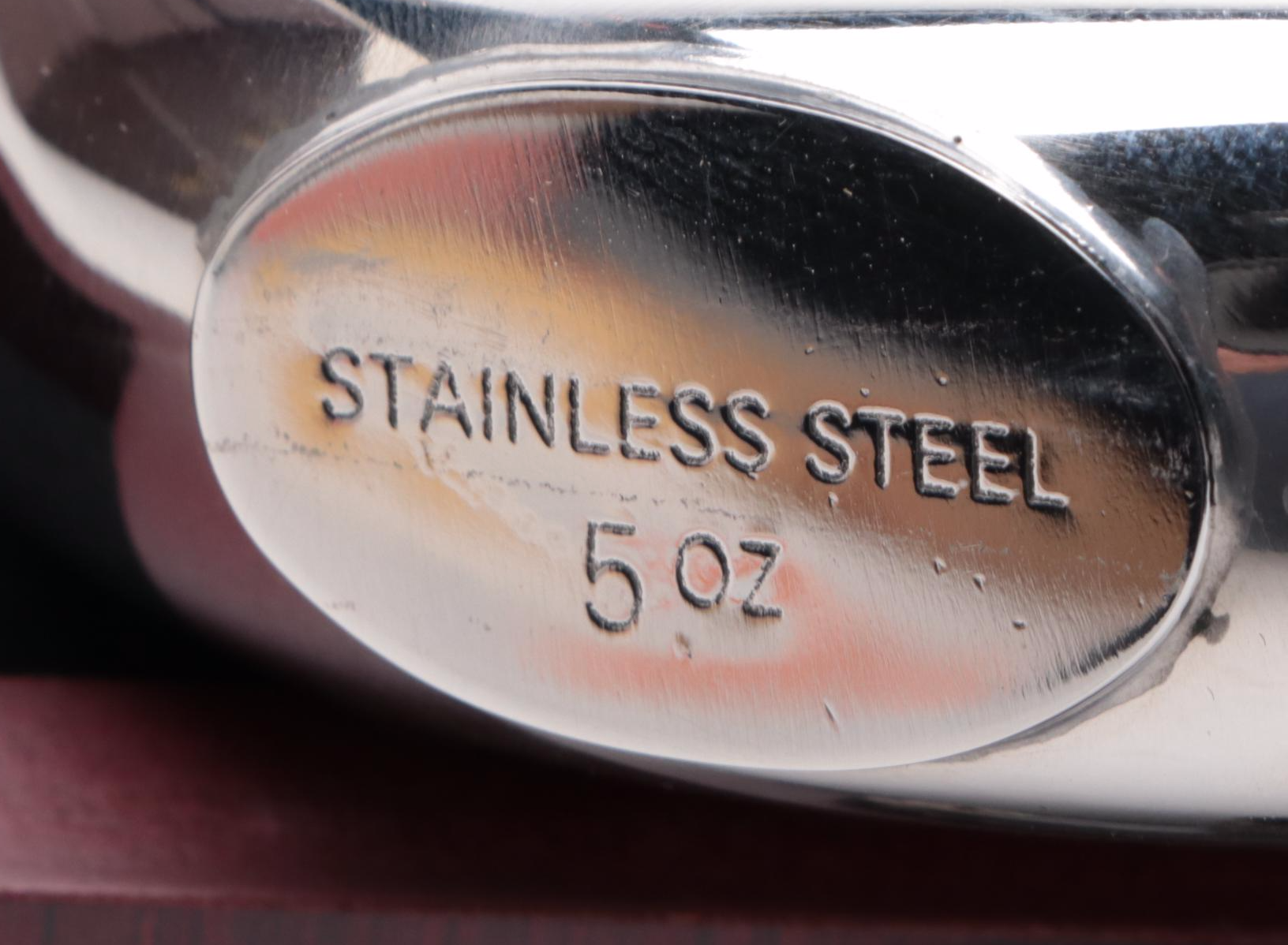 Rebel Steel Binocular Shaped Flask with Stainless Steel Hip Flask Gift