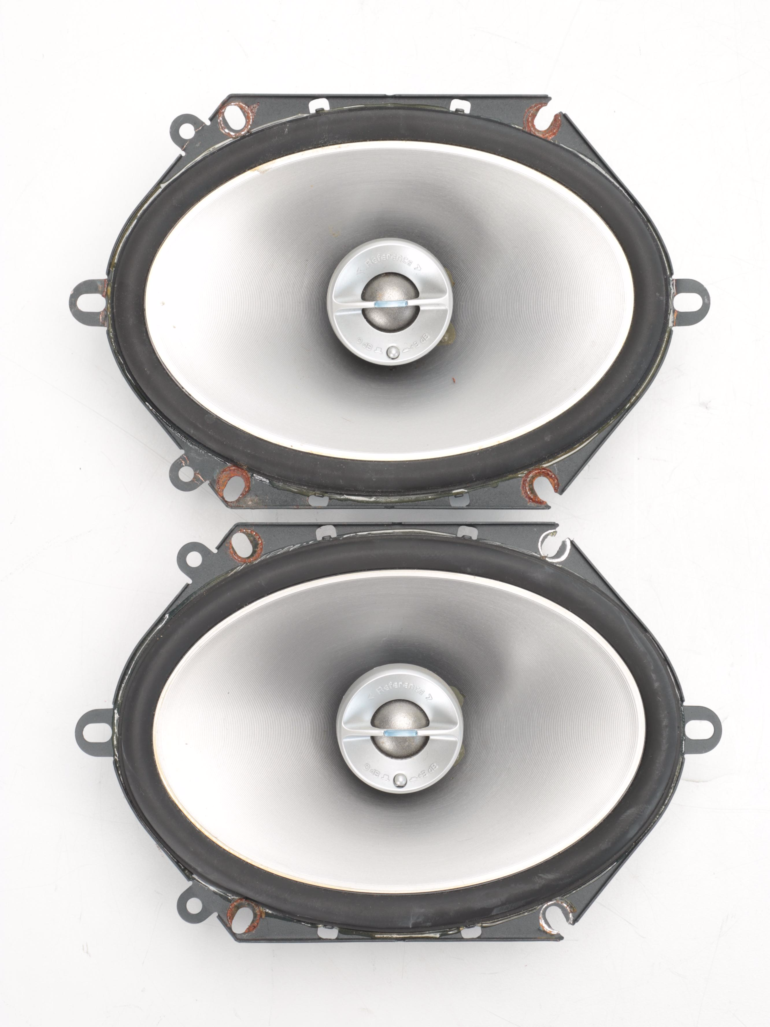 Pair of Harman Infinity Reference Car Speakers EBTH