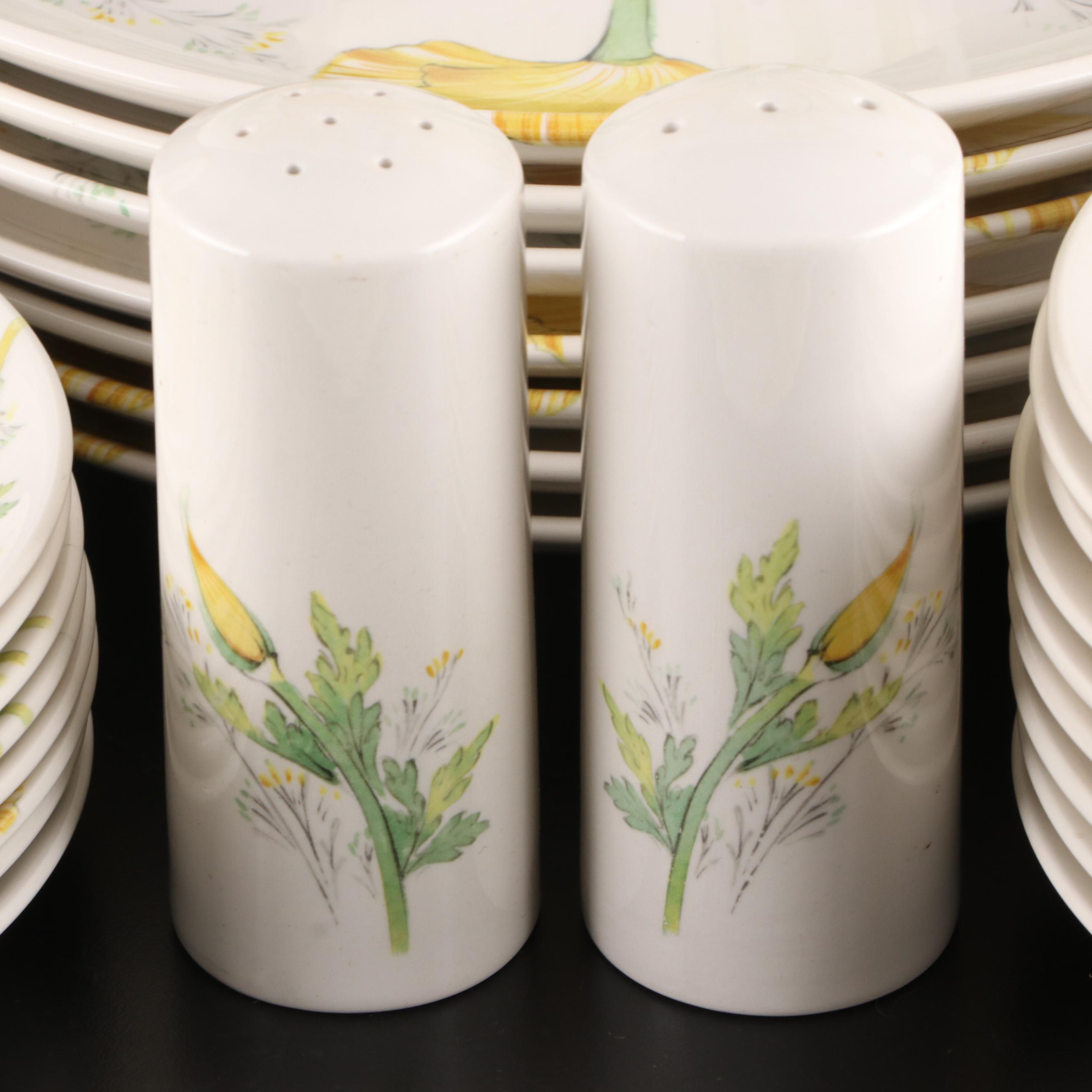Noritake "Buttercup" Ceramic Dinnerware, 19721979 EBTH