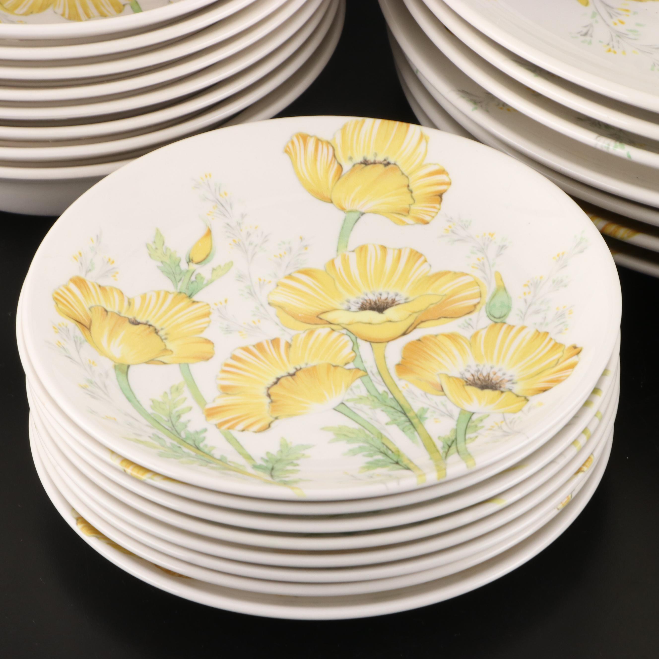 Noritake "Buttercup" Ceramic Dinnerware, 19721979 EBTH