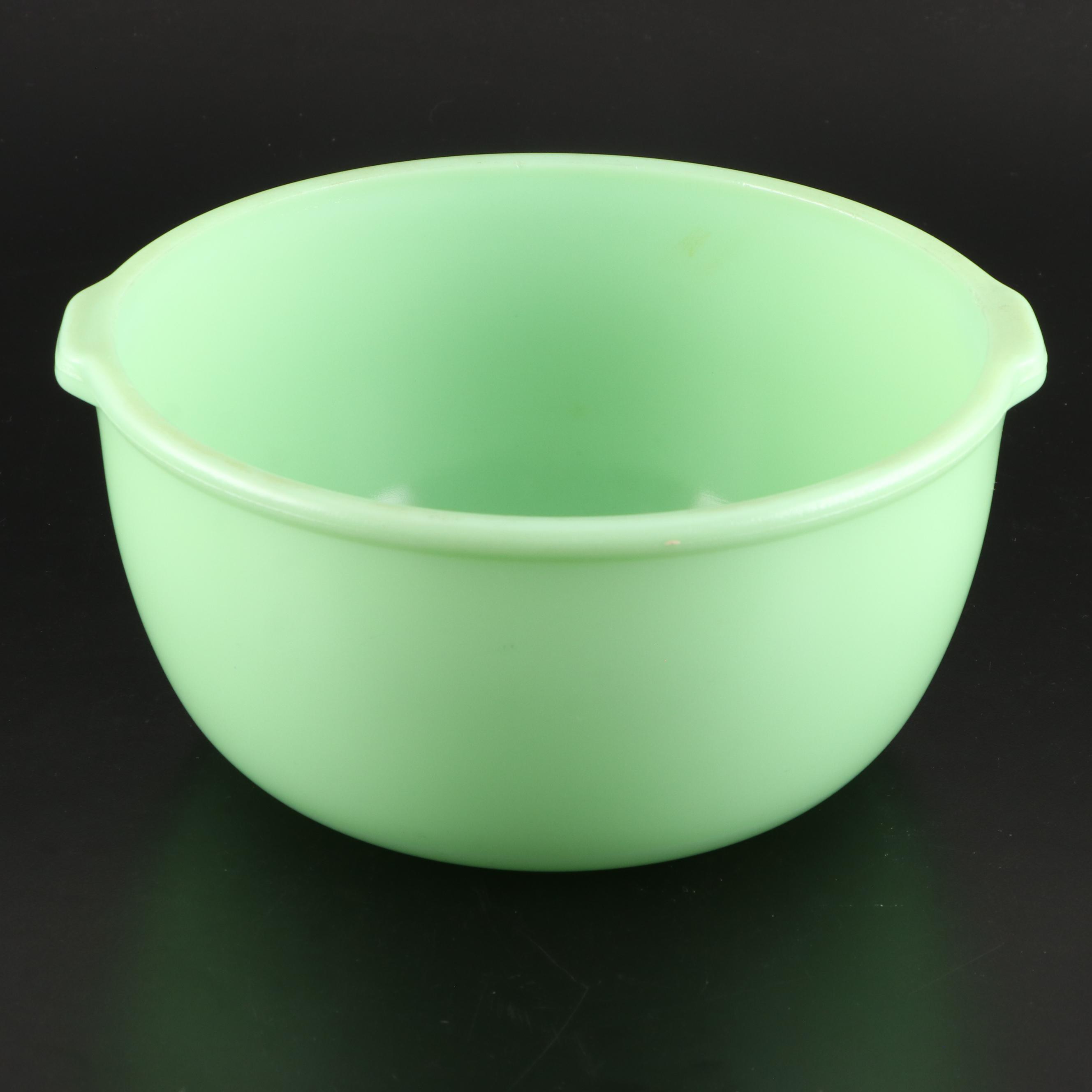 Fitzgerald StarRite "Magic Maid" Jadeite Mixing Bowls and More EBTH