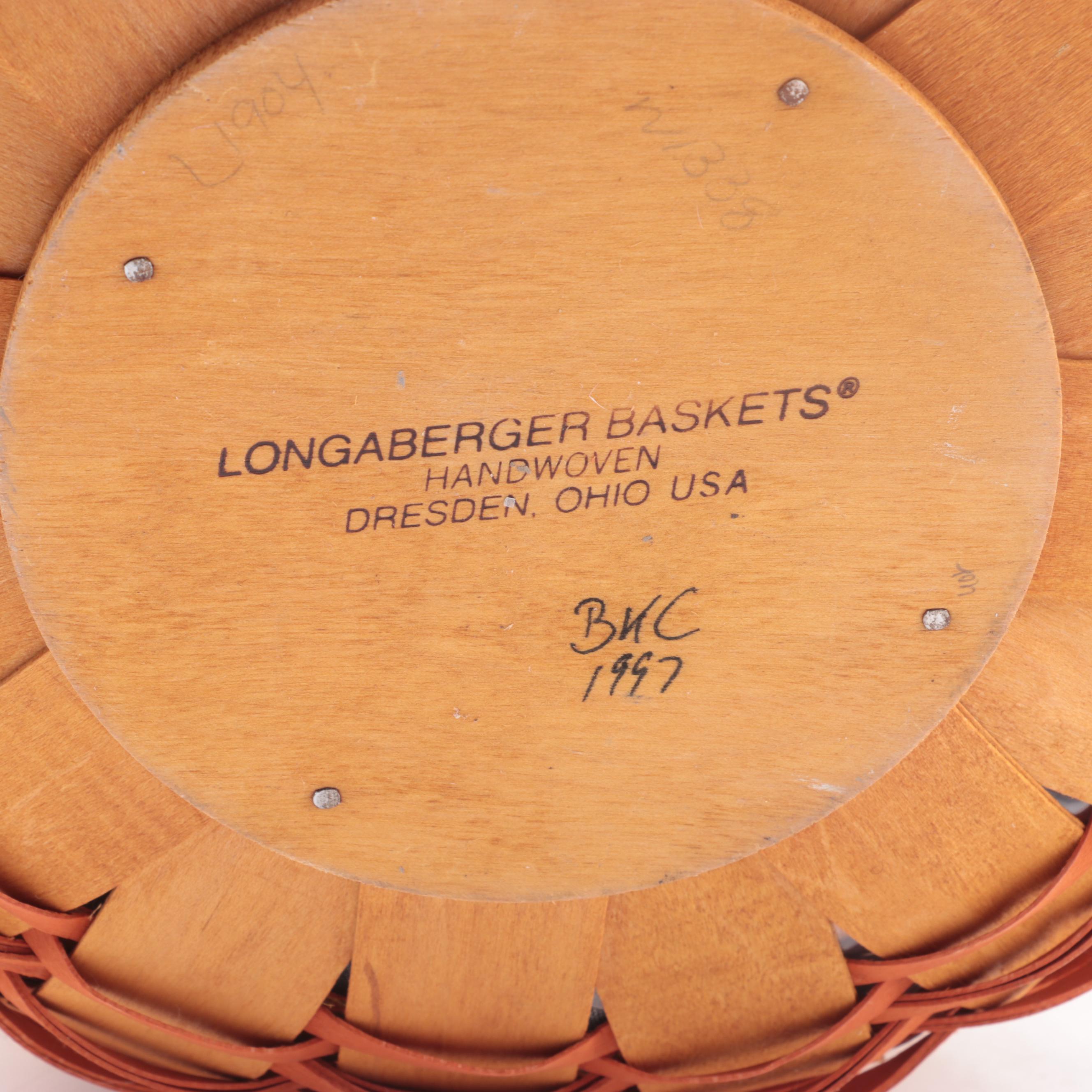 Longaberger Halloween Baskets, 19961997 EBTH