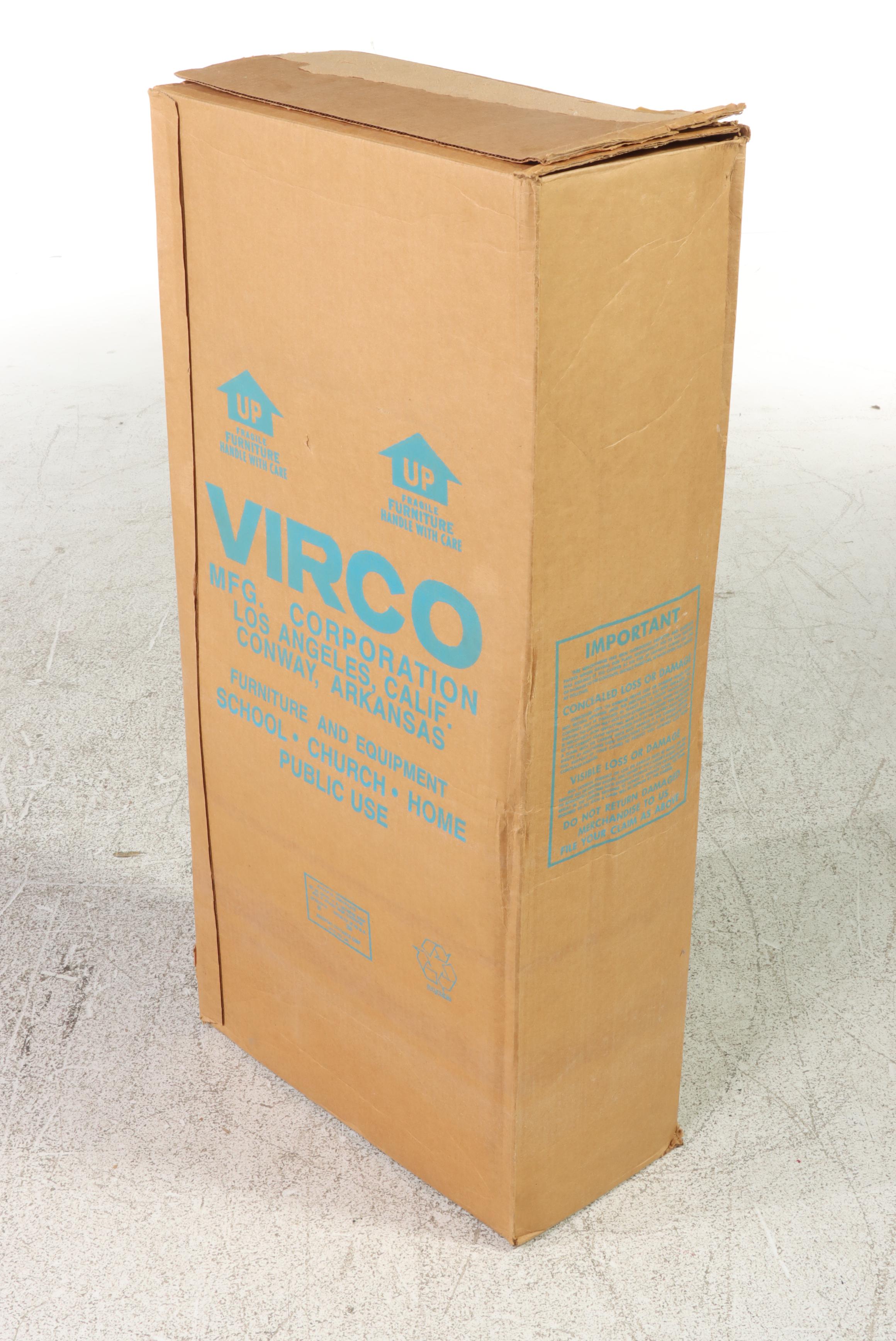 Virco Steel Folding Chairs in El Dorado Bronze Finish EBTH