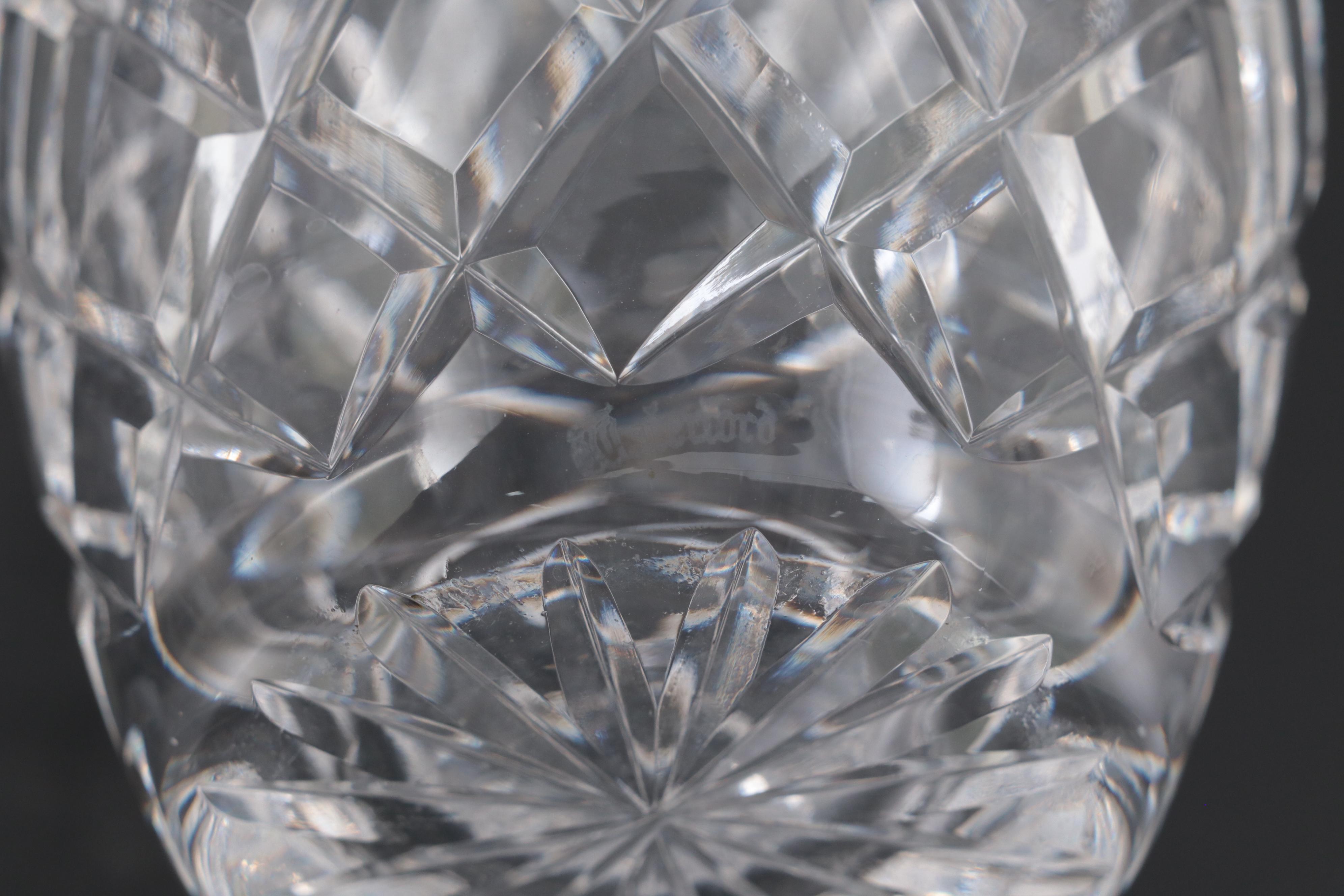 Kinsale Crystal and Waterford Irish Crystal Vases EBTH