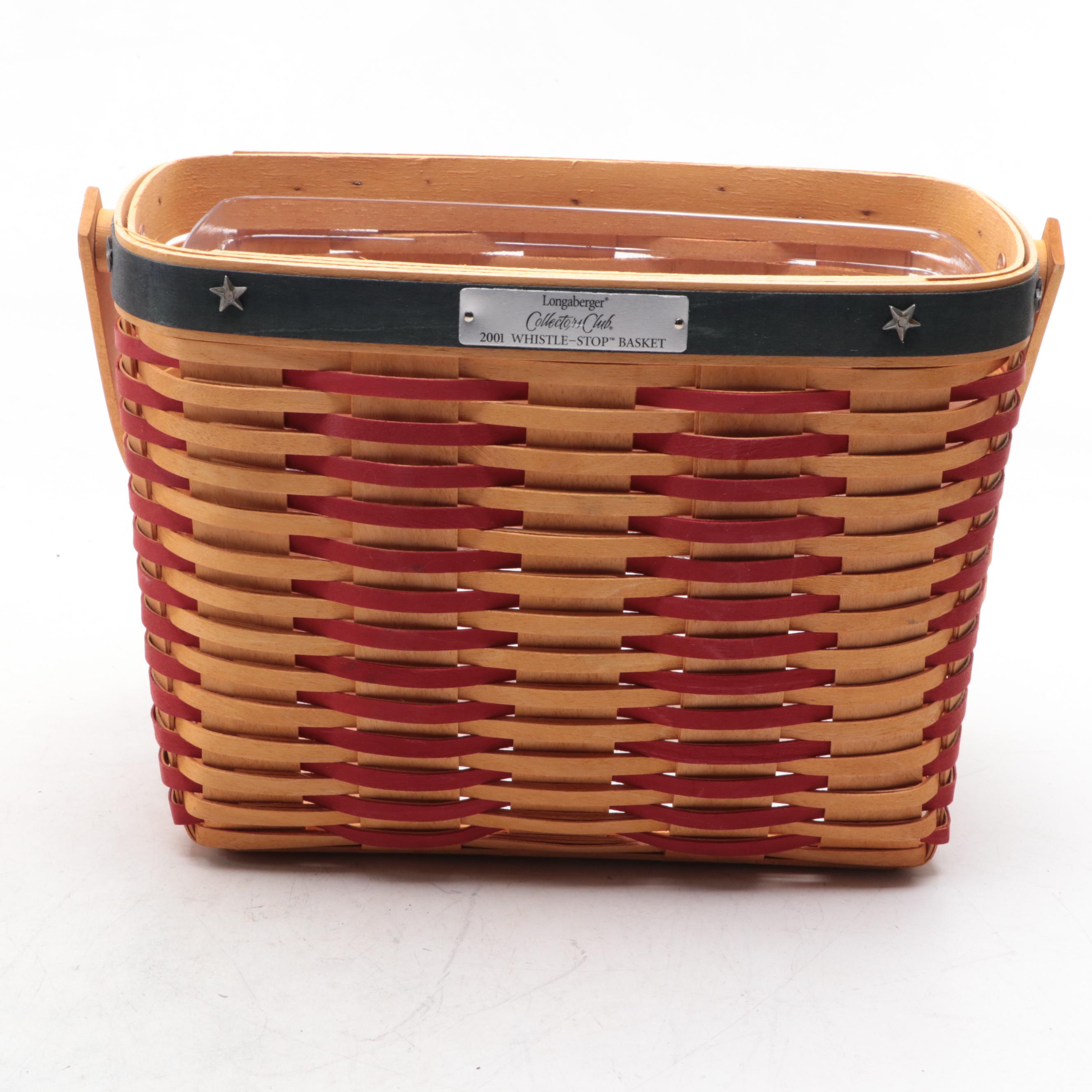 Longaberger Collector's Club "Whistle Stop Basket" and More EBTH