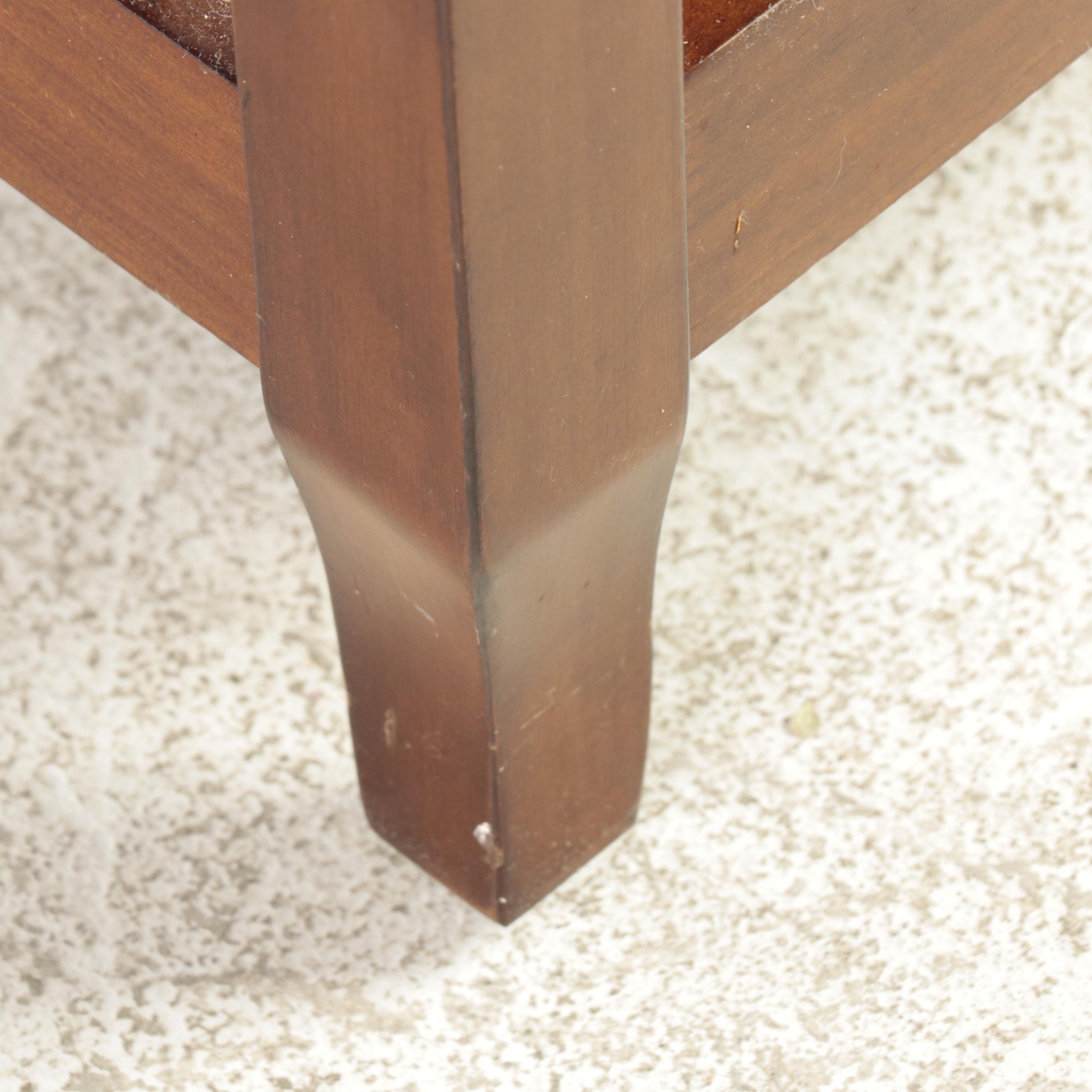 Ballard Designs TrayTop Coffee Table with Storage Basket EBTH