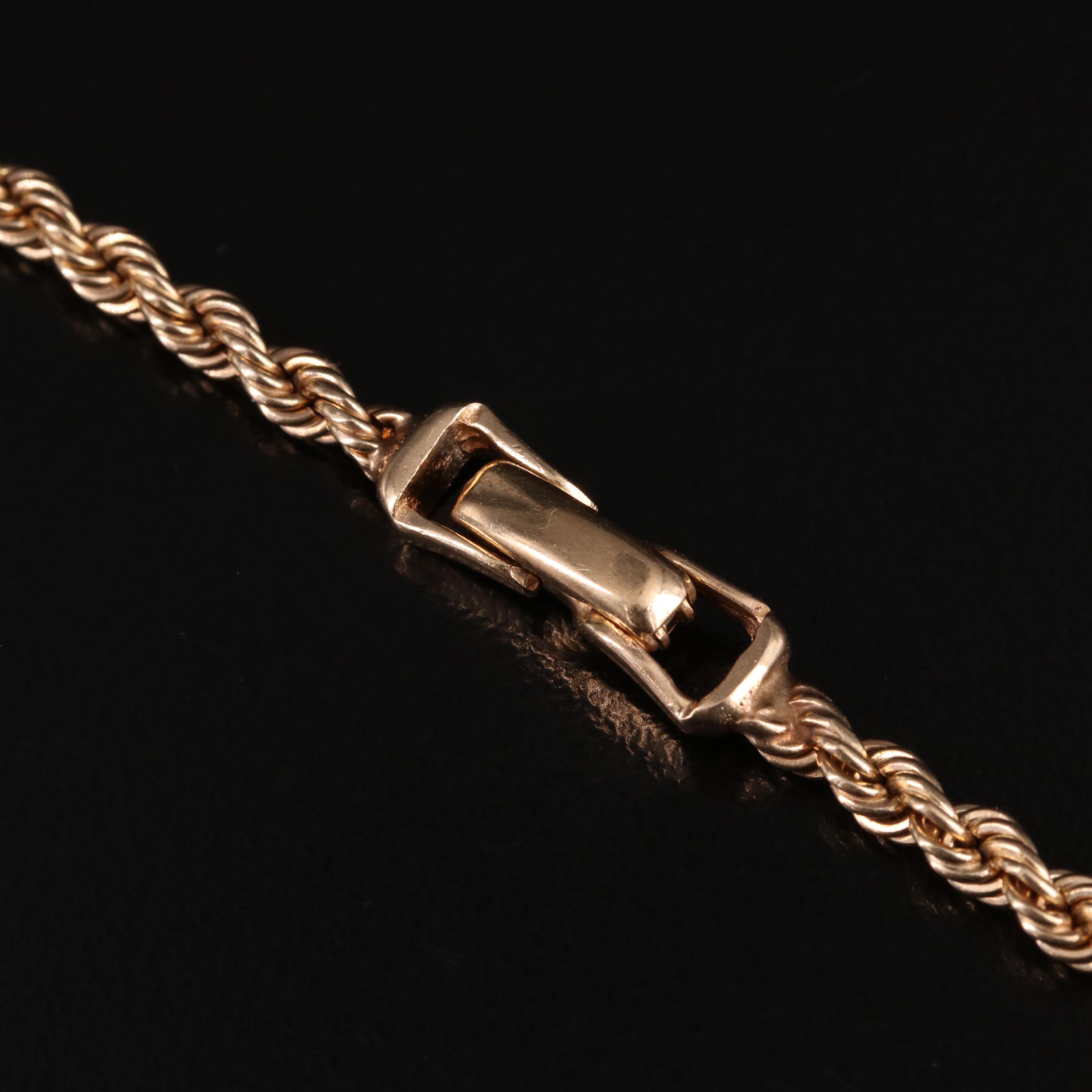 14K Rope Chain EBTH