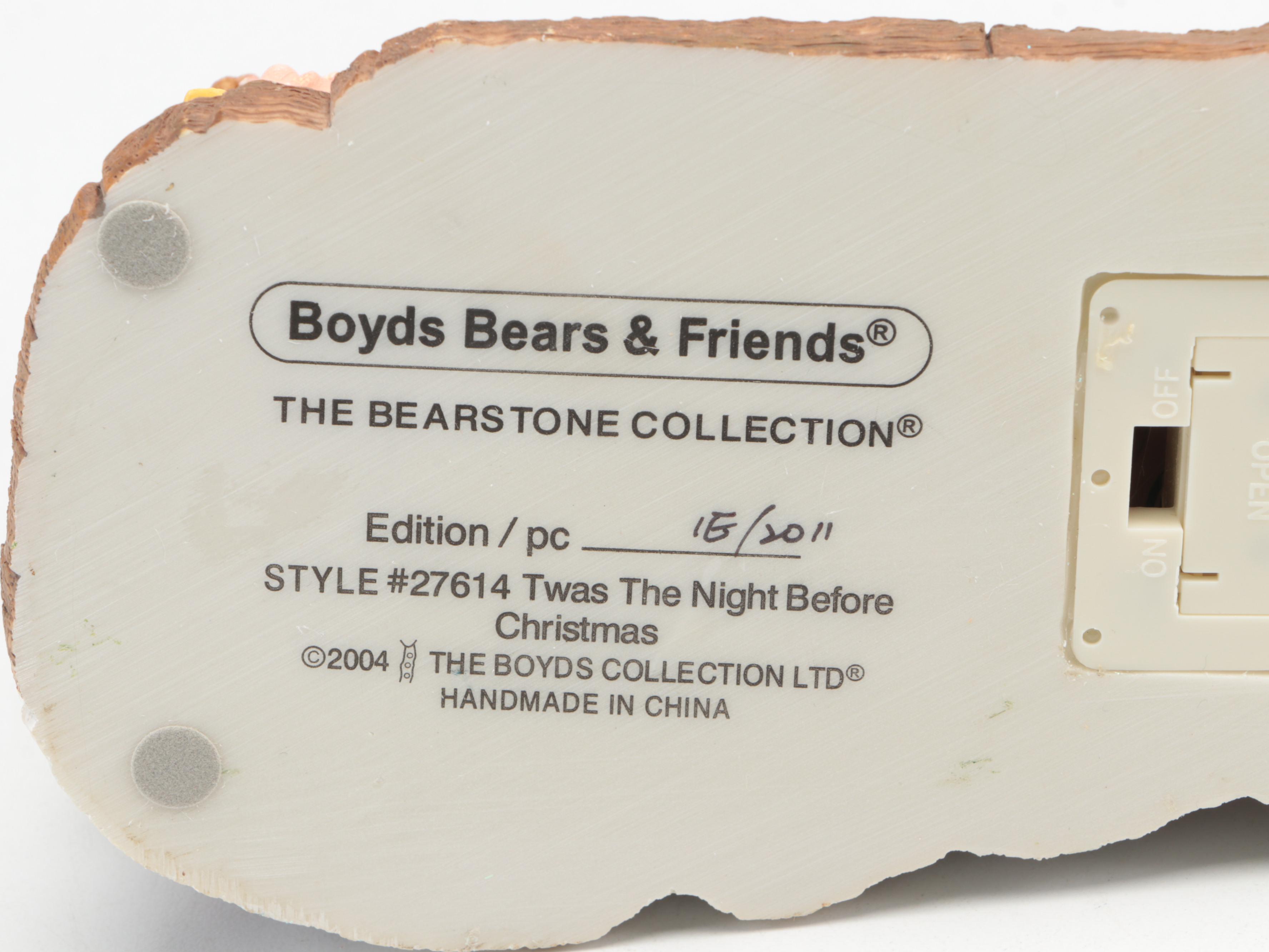 Boyds Bears & Friends The Bearstone Collection Figurines | EBTH