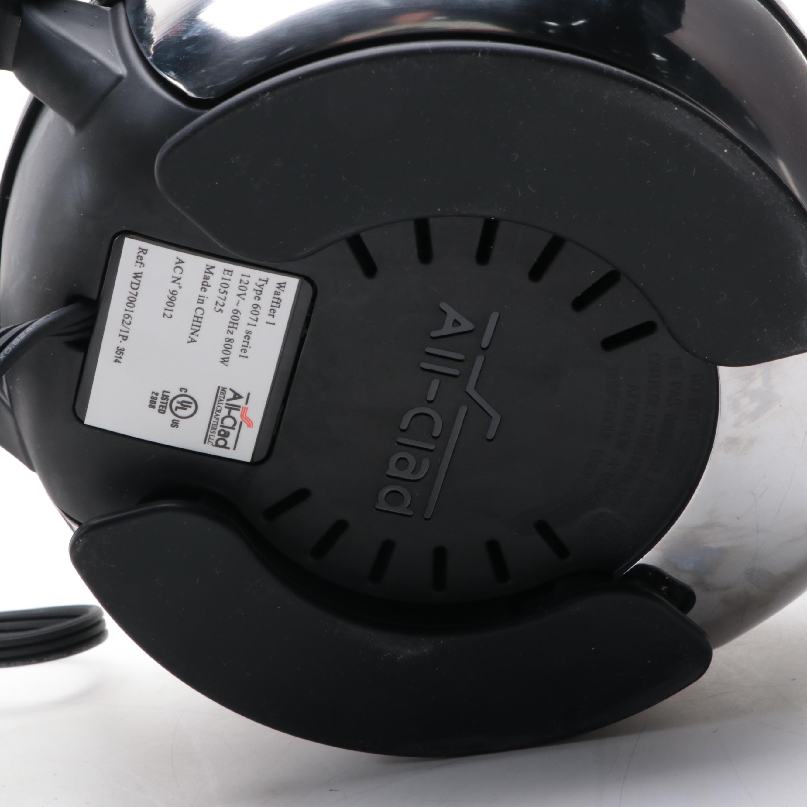 AllClad Waffle Iron and Marcato Deluxe Atlas Pasta Queen Maker EBTH